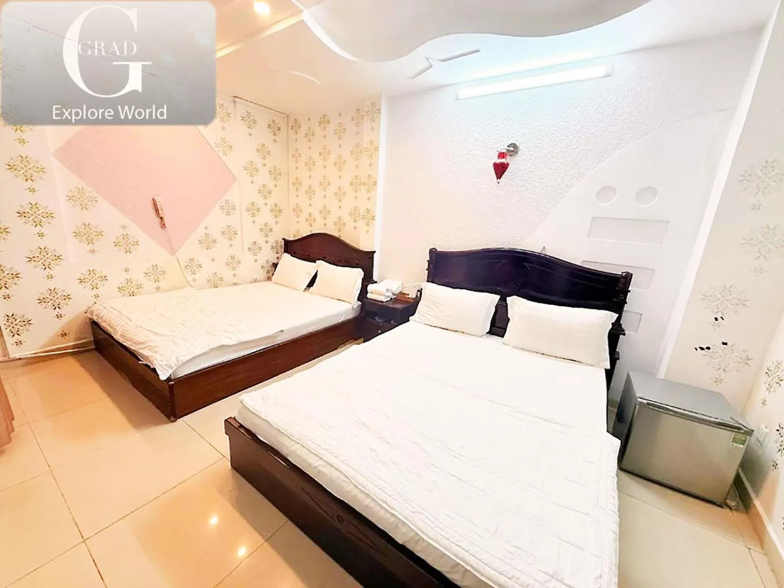 Bedroom, Bed in Hong Tam Hotel