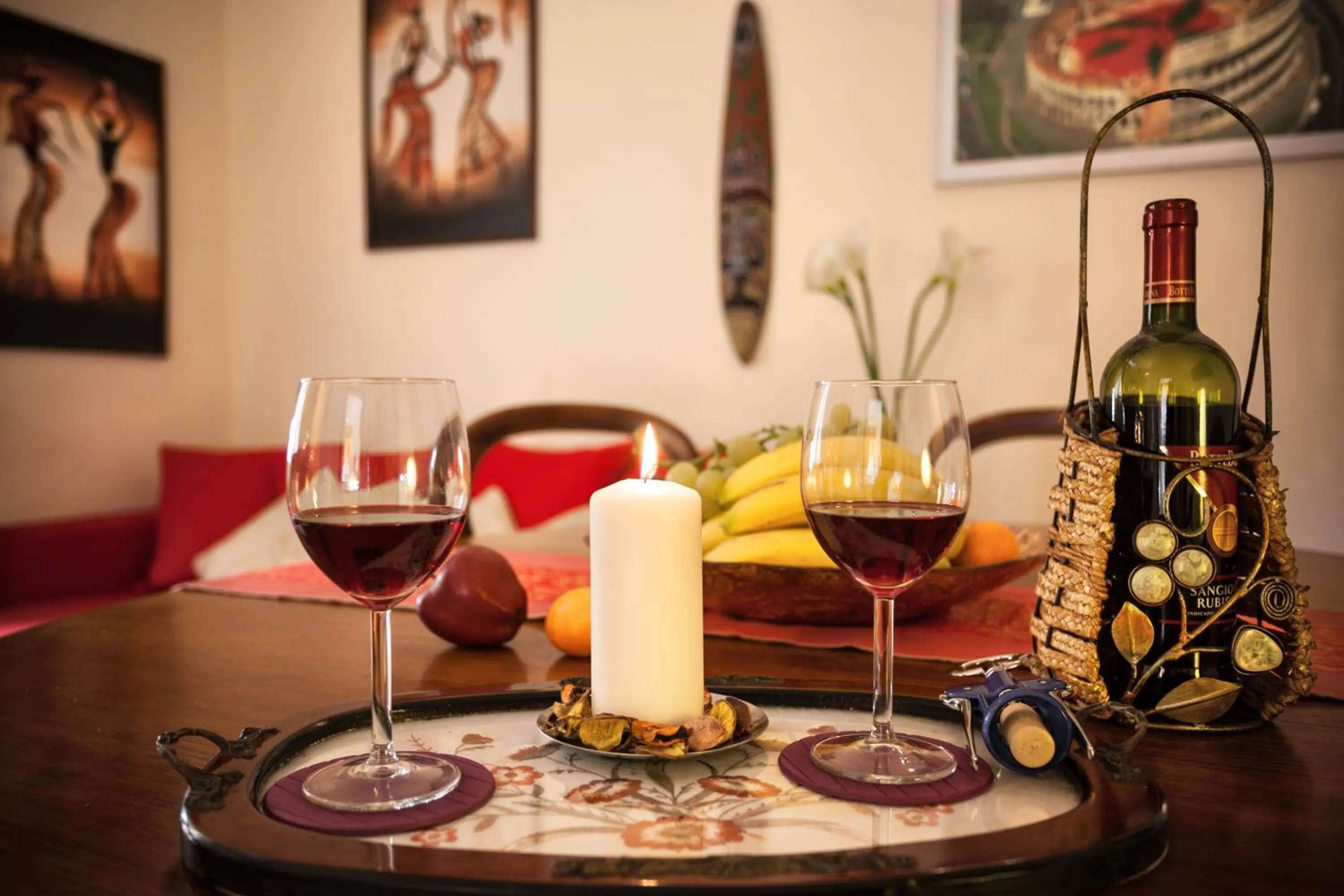 Decorative detail, Drinks in B&B Prati