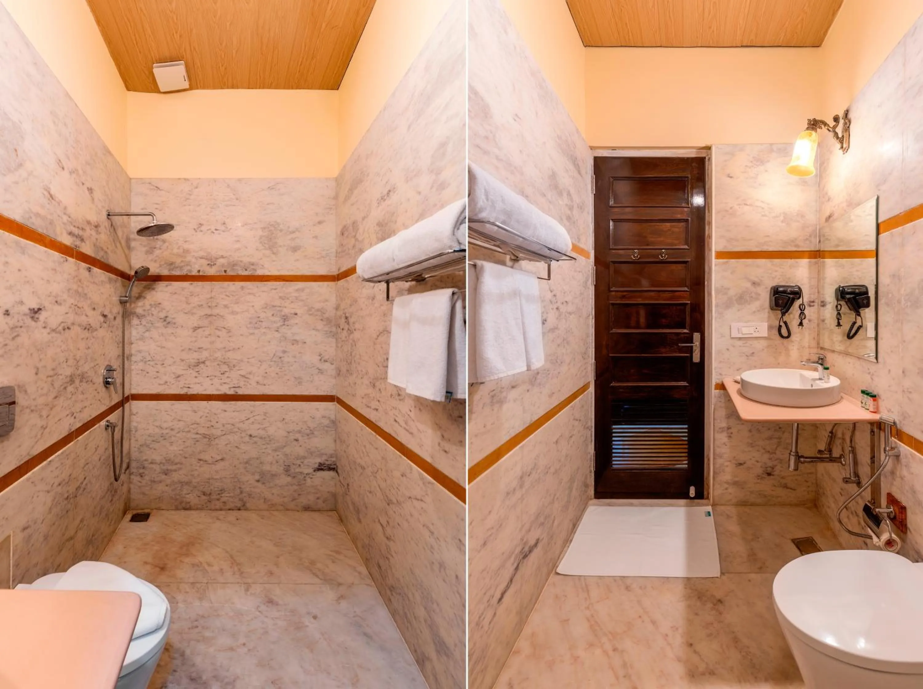 Bathroom in Kesar Bagh Palace Chittorgarh