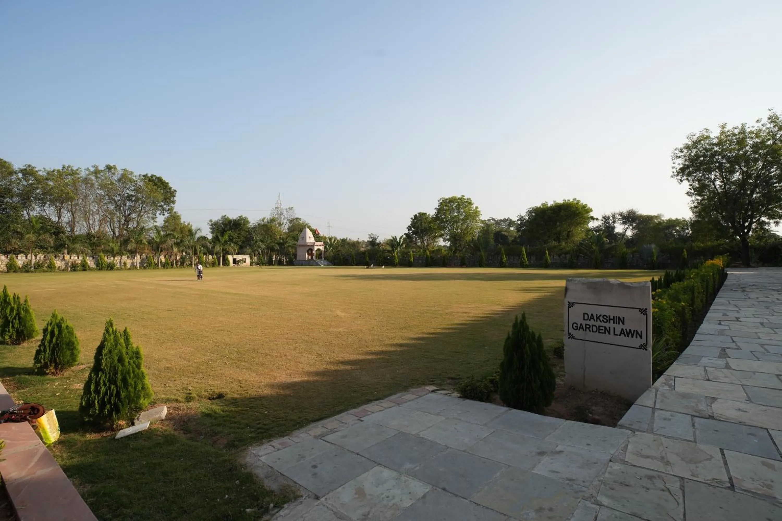 Garden in Kesar Bagh Palace Chittorgarh