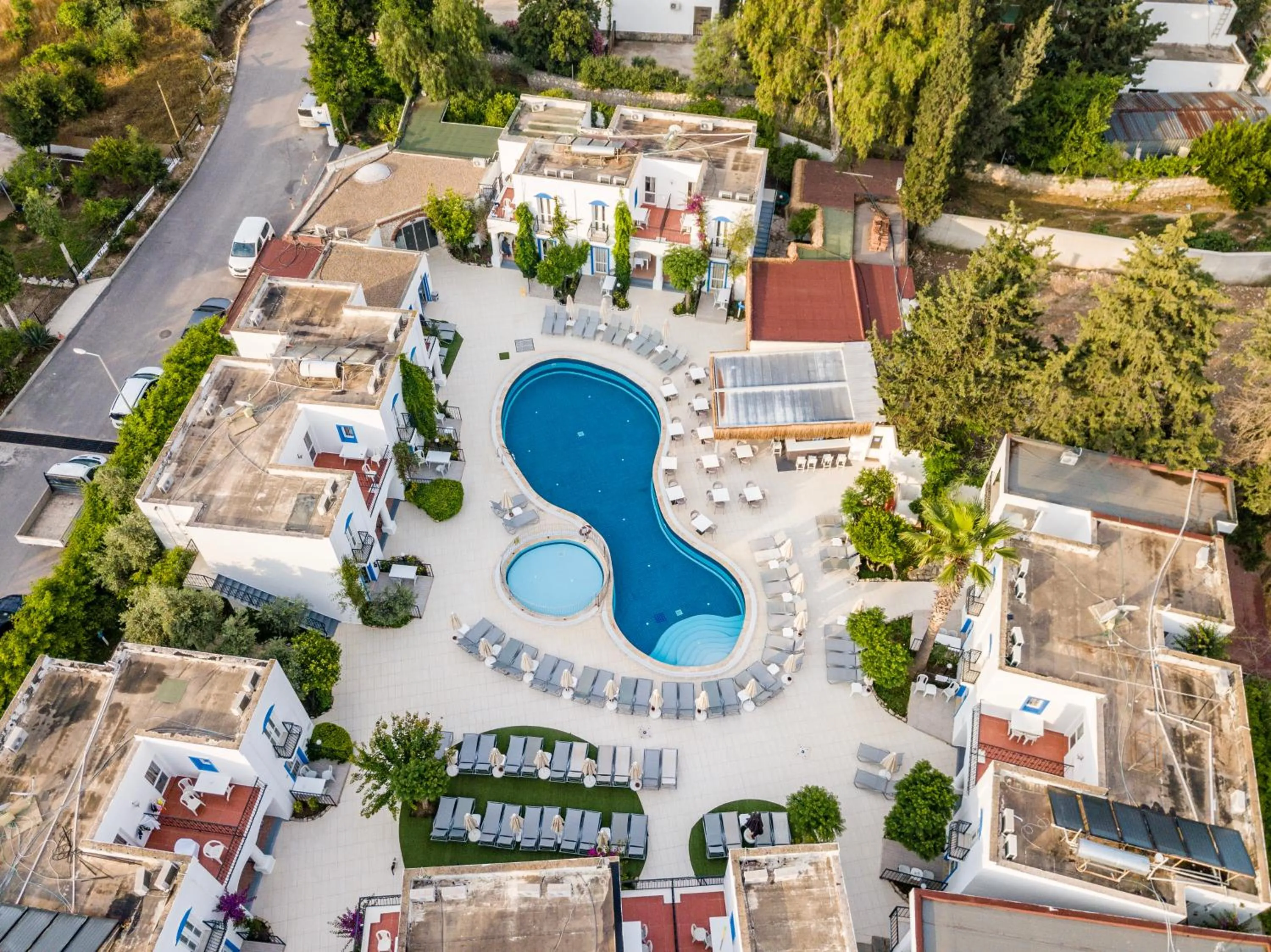 Bird's eye view in Paloma Family Club