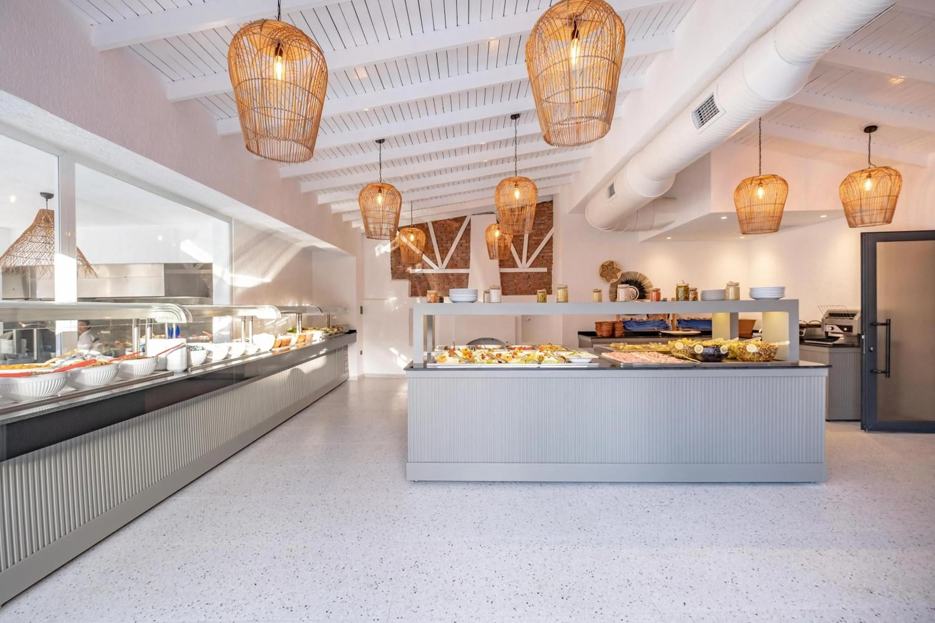 Buffet breakfast in Paloma Family Club