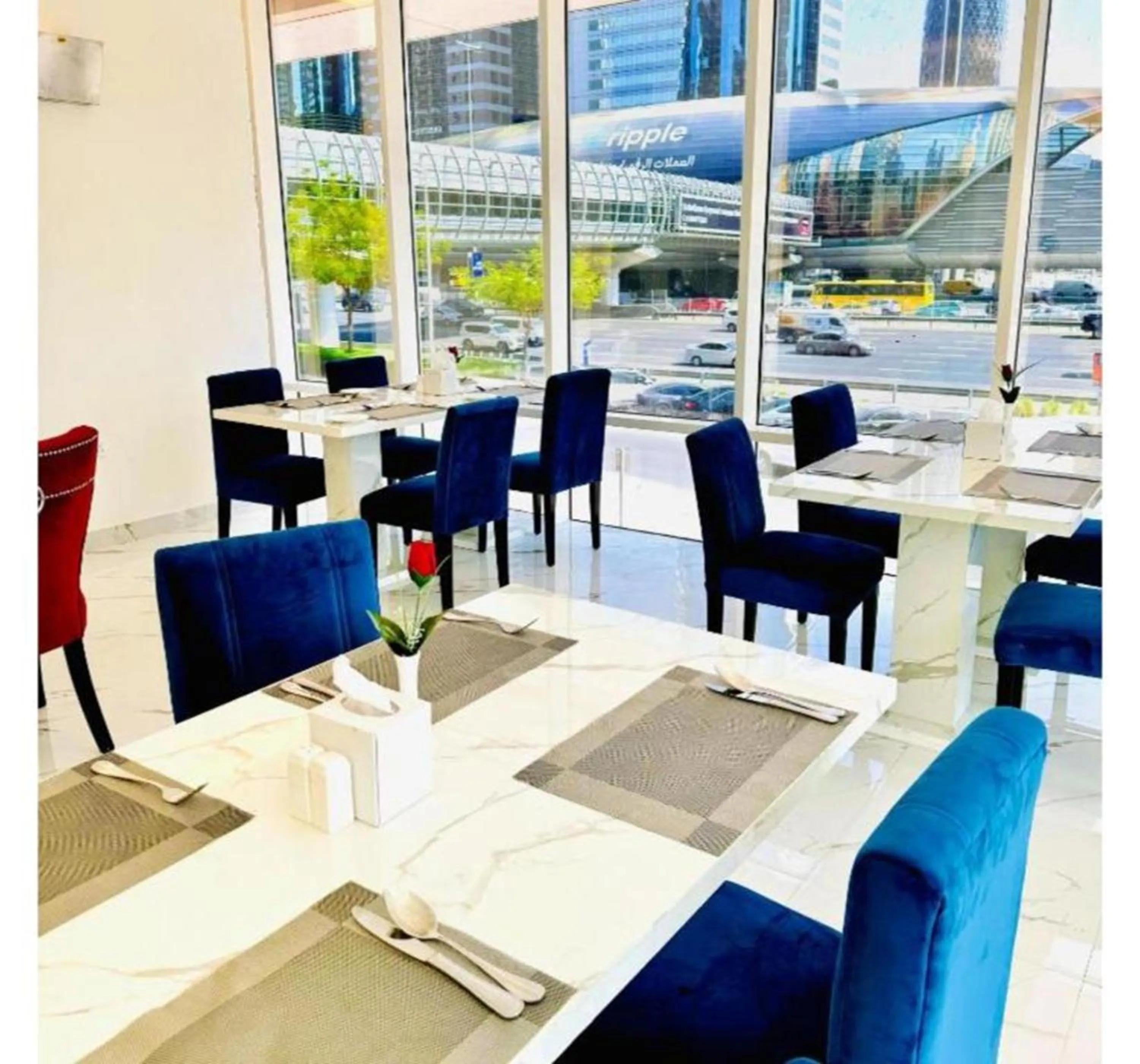 Restaurant/places to eat in Emirates Grand Hotel Opposite DIFC