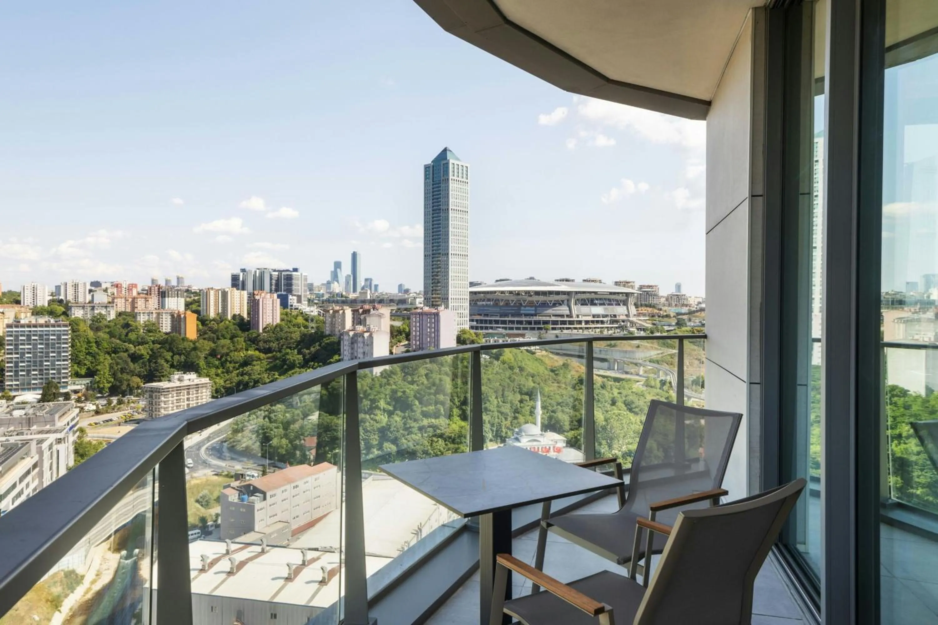 Bedroom in Marriott Executive Apartments Istanbul Investvadi