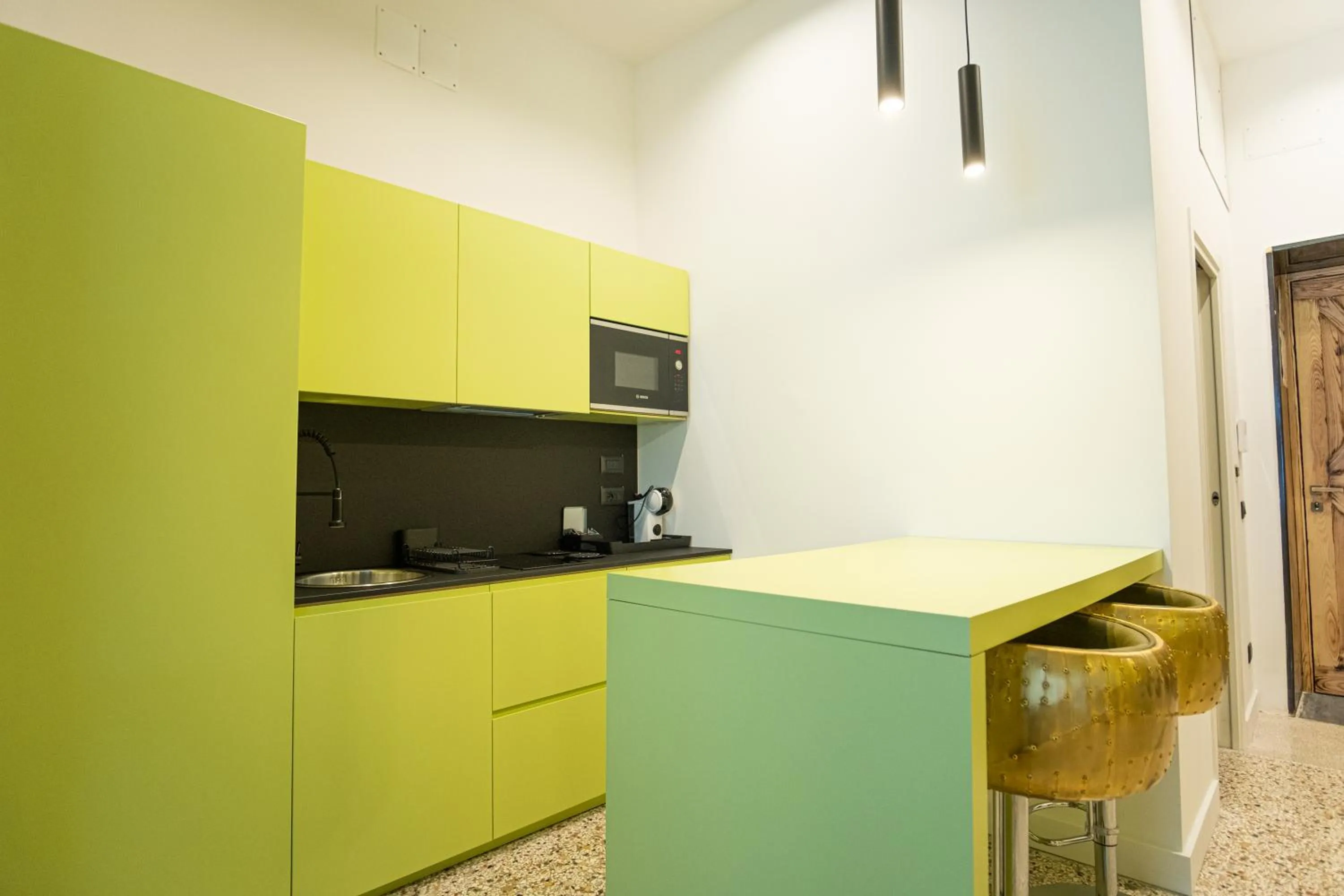 Kitchen or kitchenette in Palazzo Sebeto