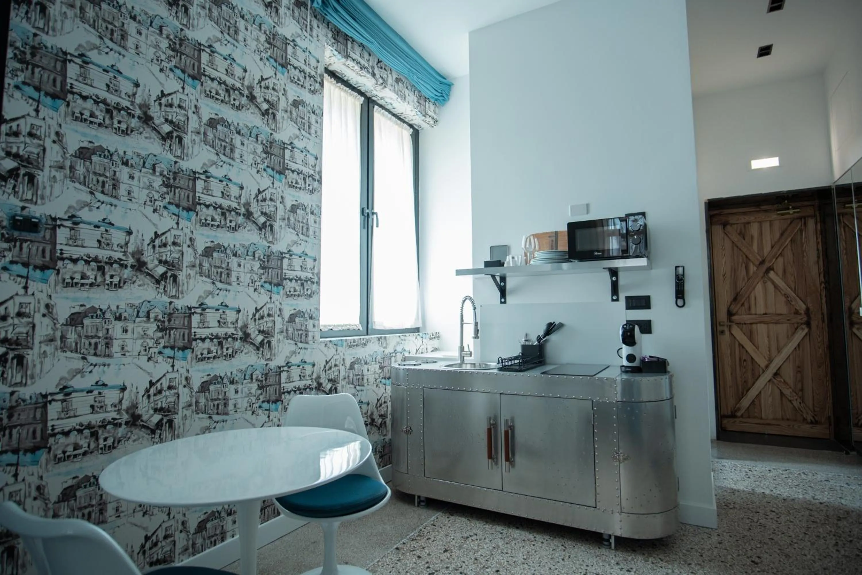 Kitchen or kitchenette in Palazzo Sebeto