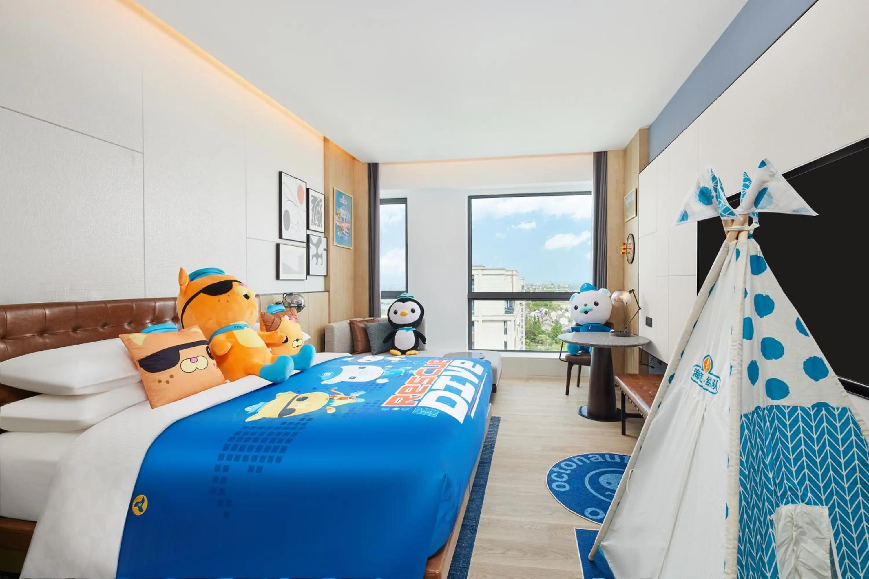 Bedroom, Bed in Four Points by Sheraton Shanghai International Tourism and Resorts Zone