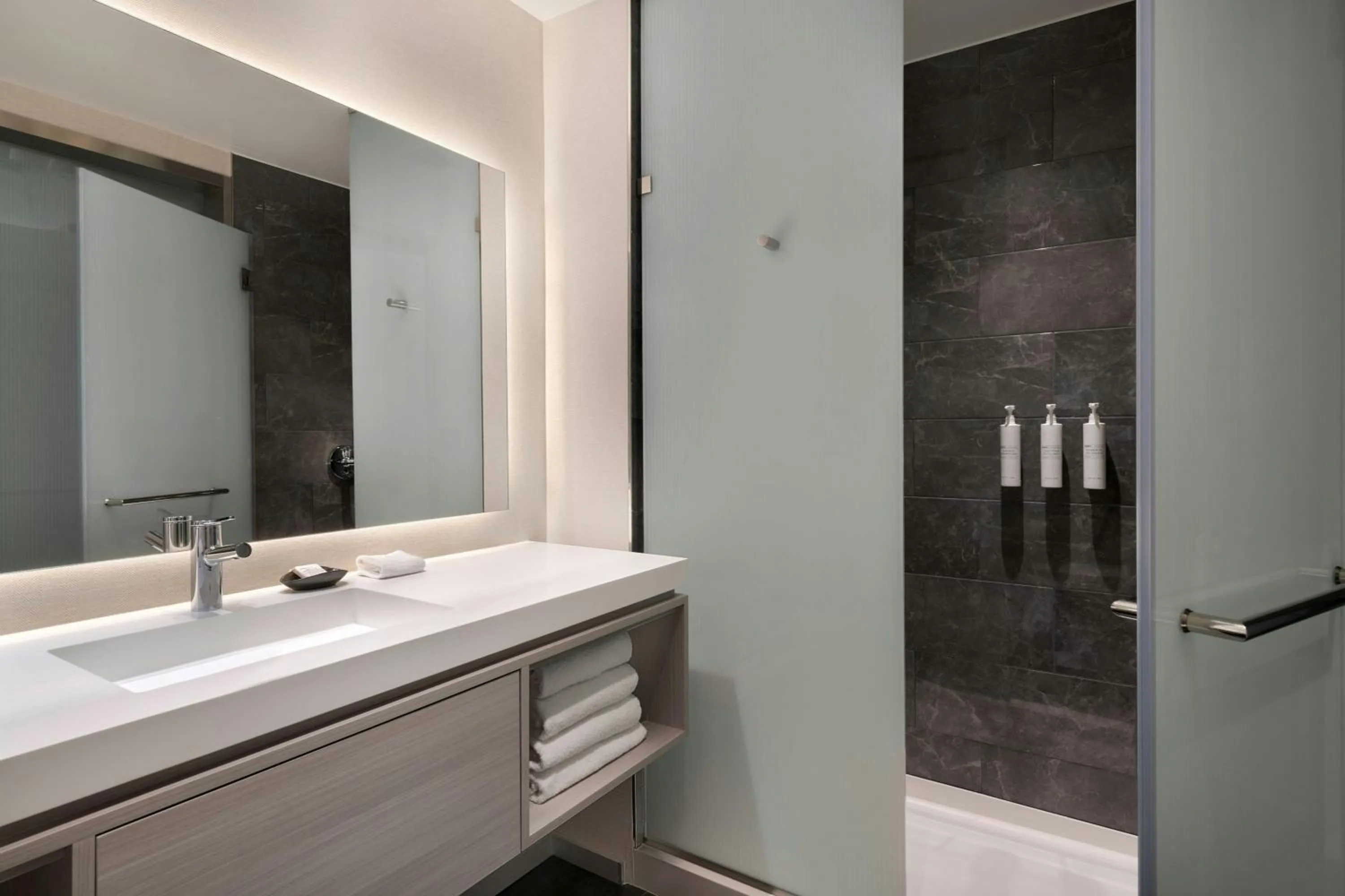 Bathroom in AC Hotel by Marriott Bentonville