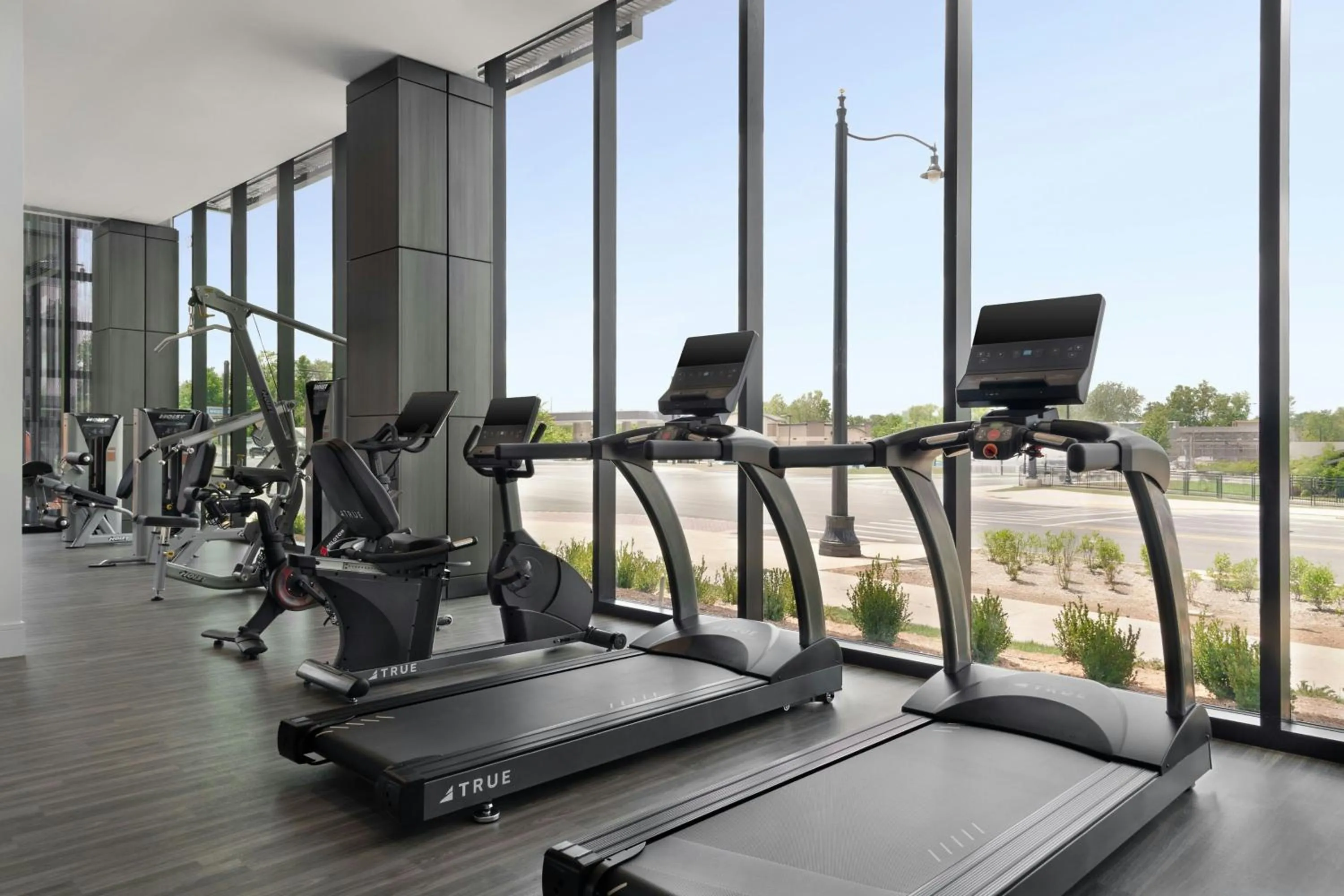 Fitness centre/facilities in AC Hotel by Marriott Bentonville