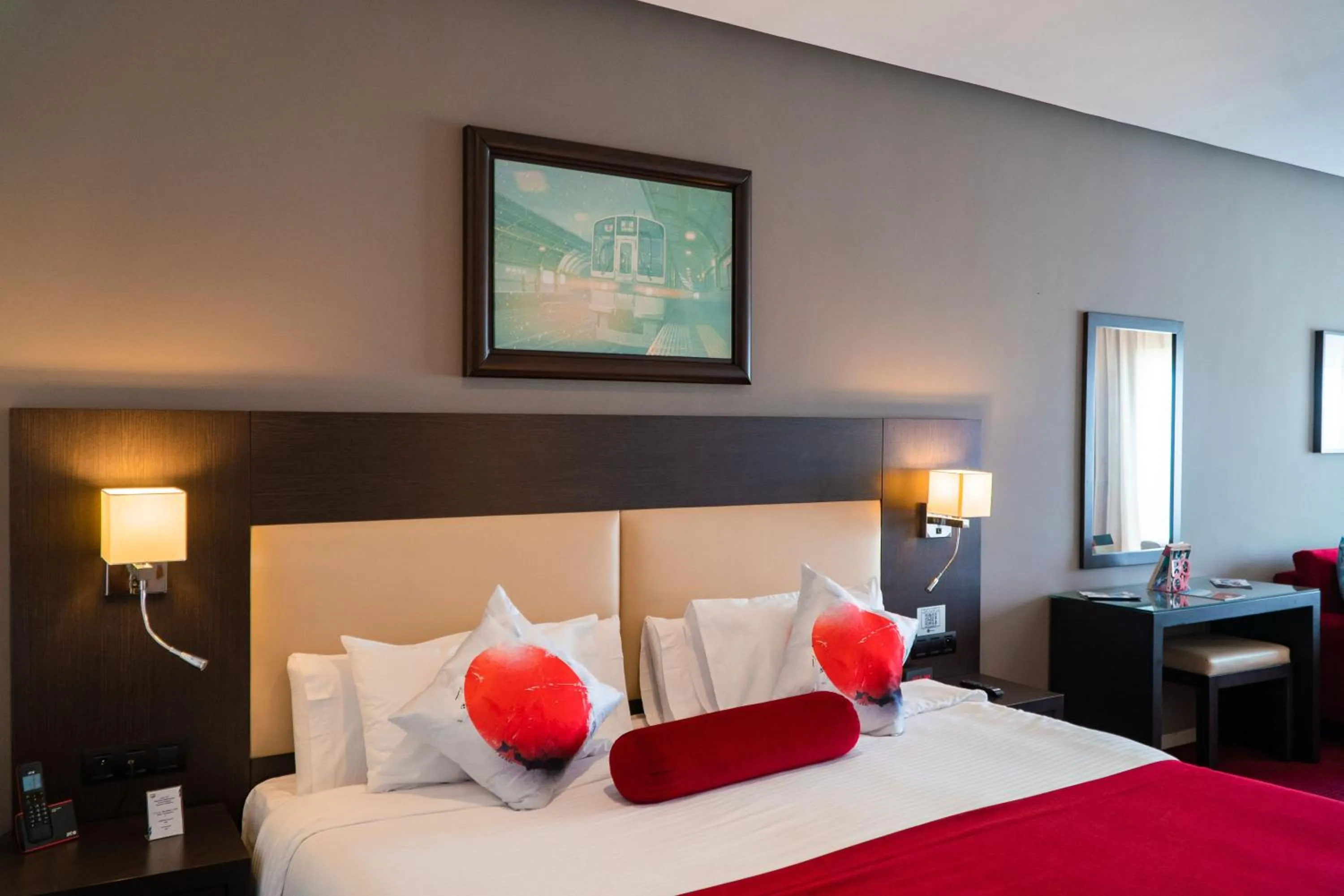 Bed in Hôtel Tamuda Beach