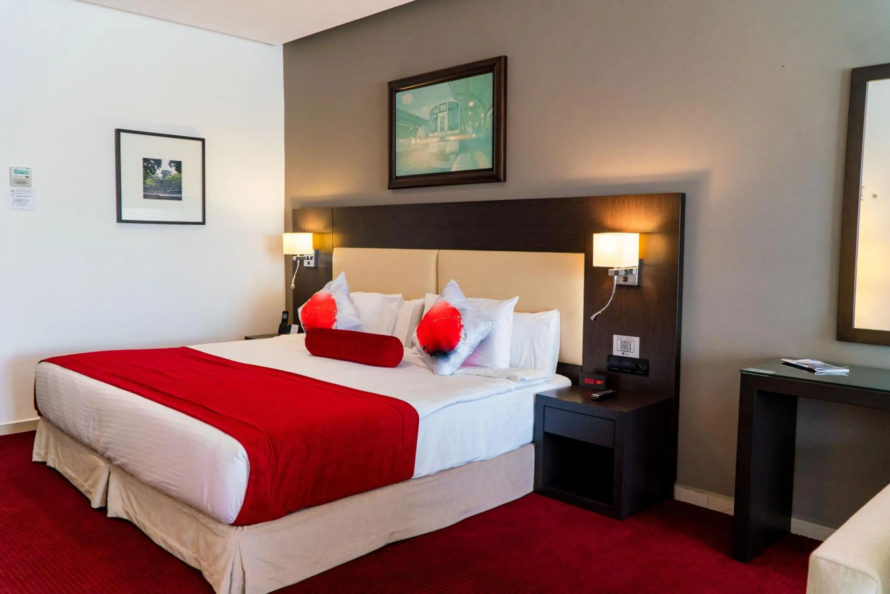 Bed in Hôtel Tamuda Beach