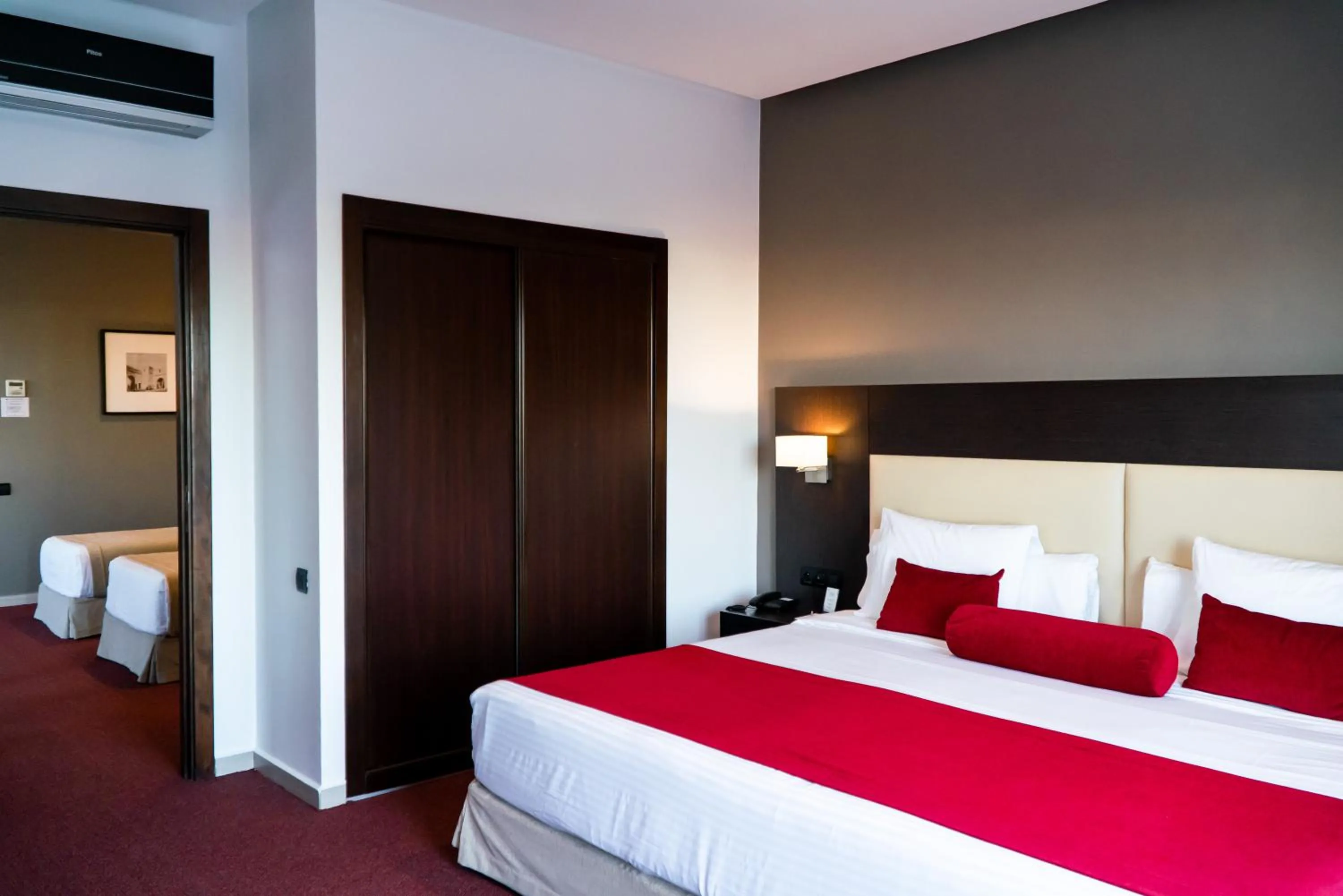 Bed in Hôtel Tamuda Beach