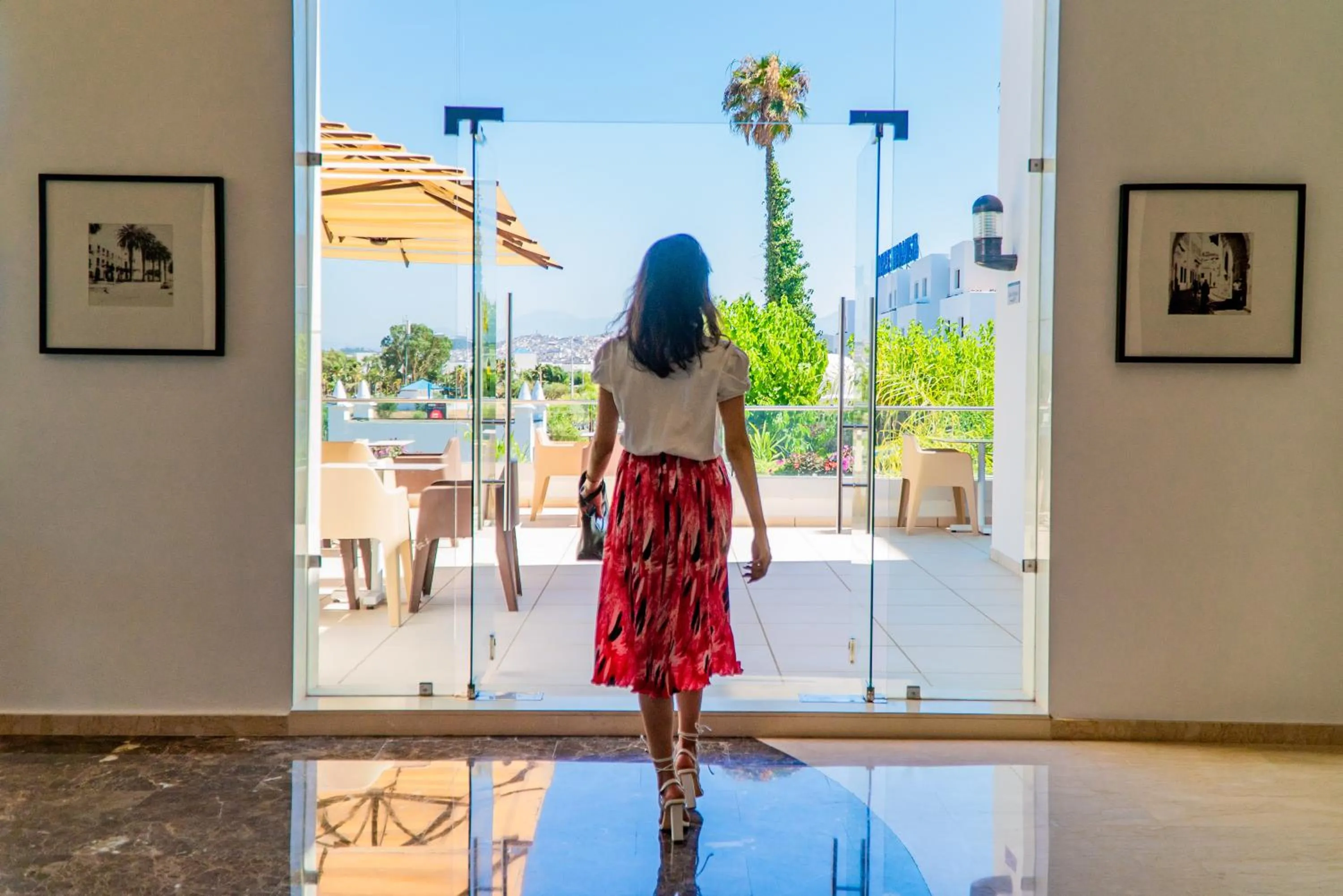 Facade/entrance in Hôtel Tamuda Beach