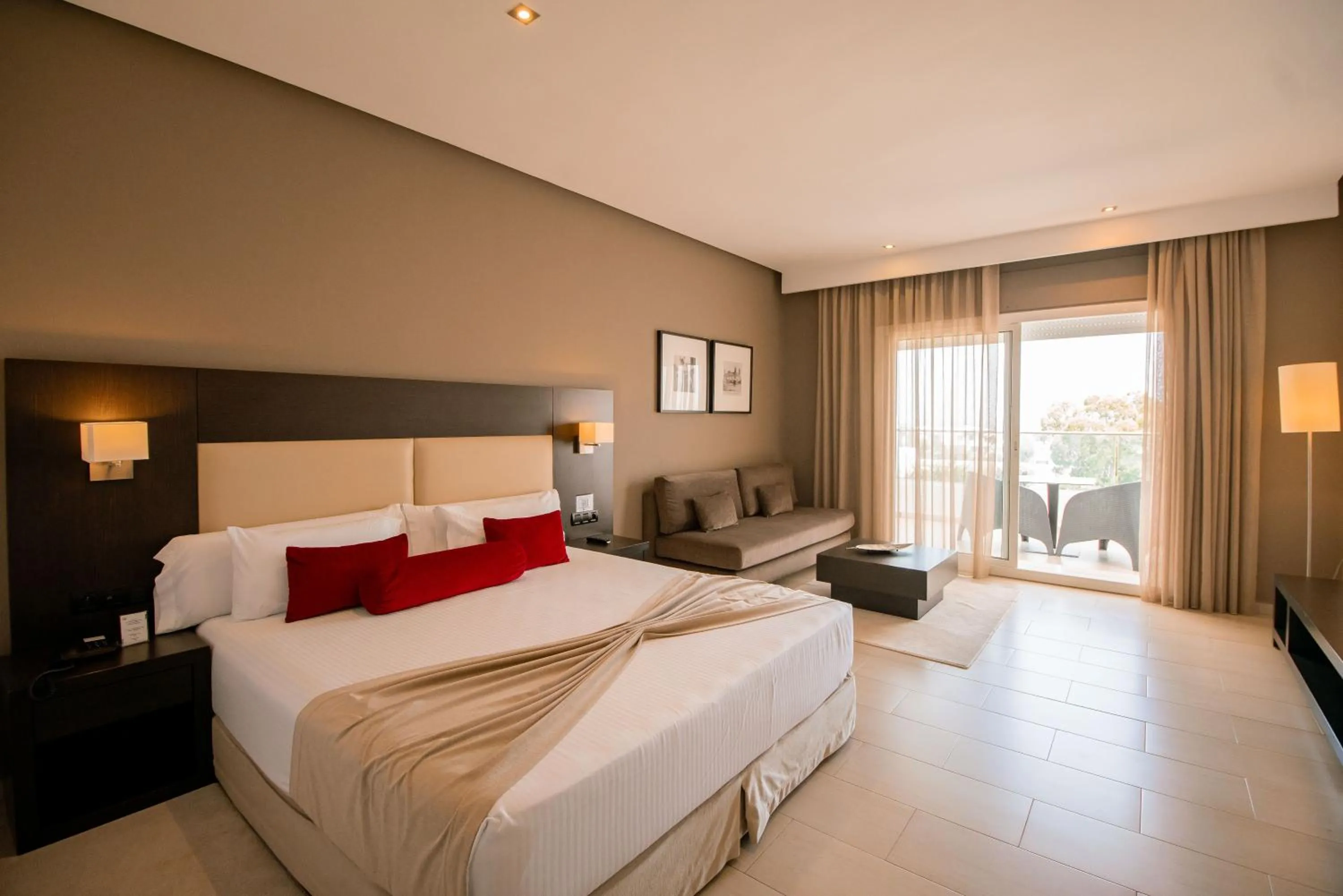 Bed in Hôtel Tamuda Beach