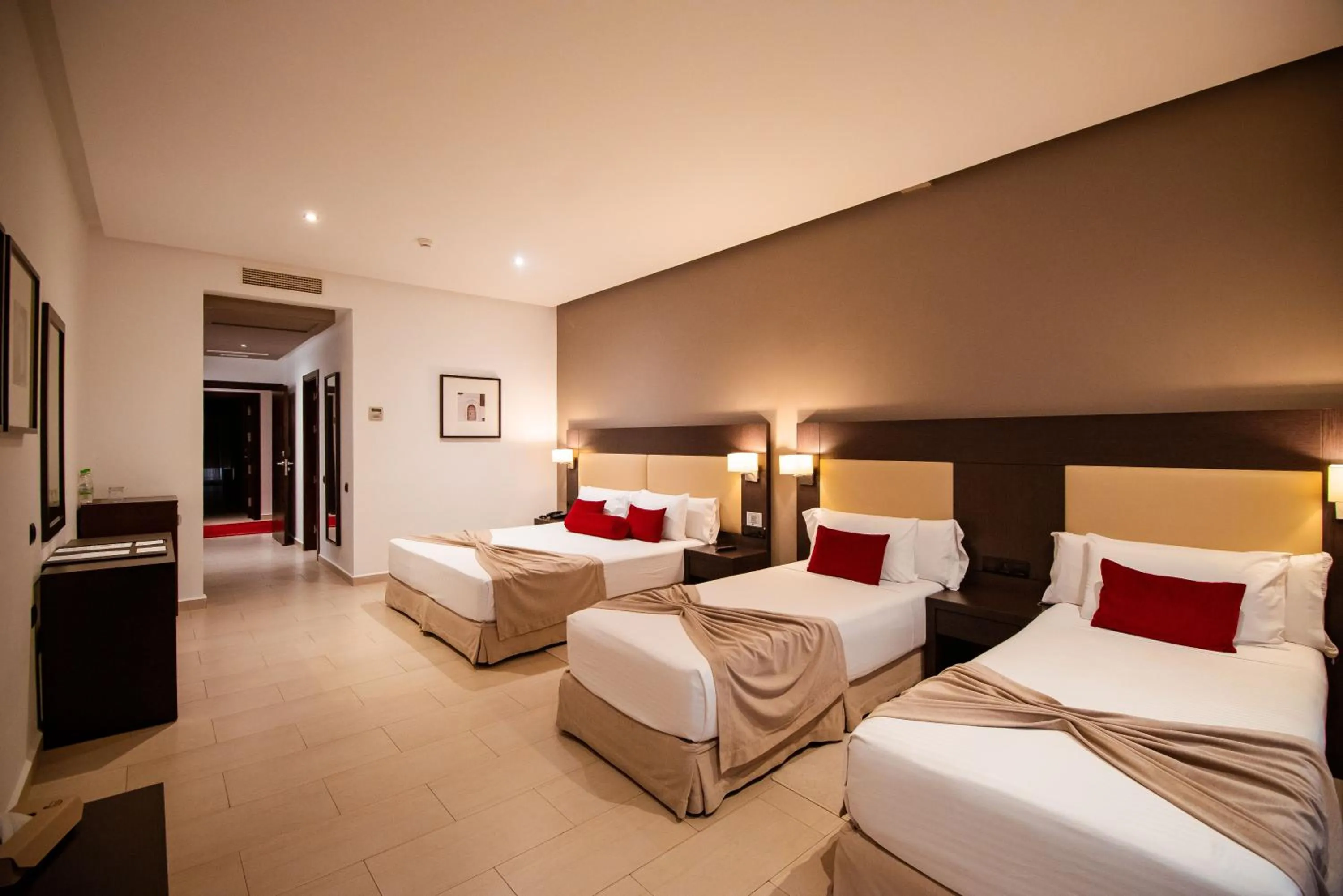 Bed in Hôtel Tamuda Beach