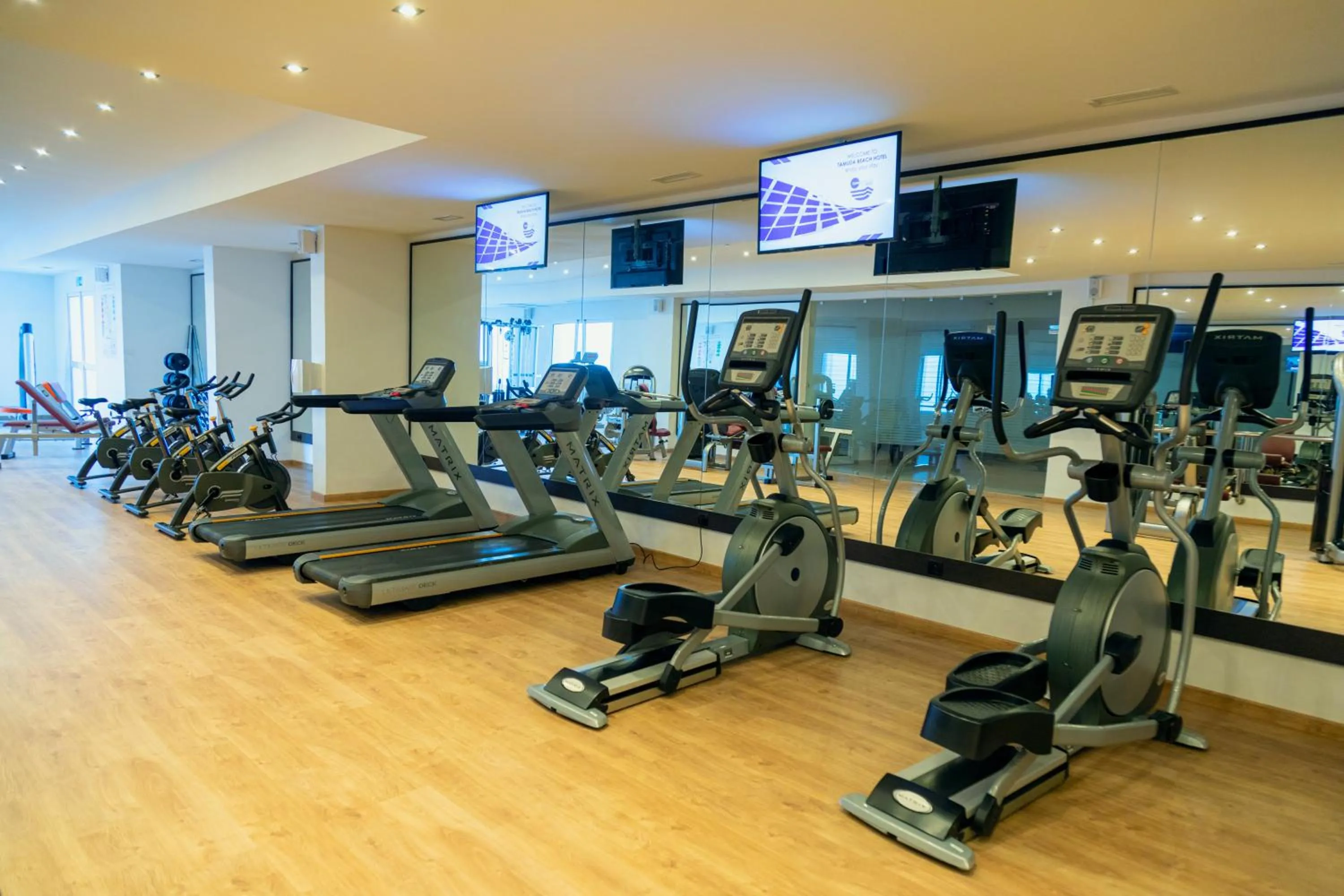 Fitness centre/facilities in Hôtel Tamuda Beach
