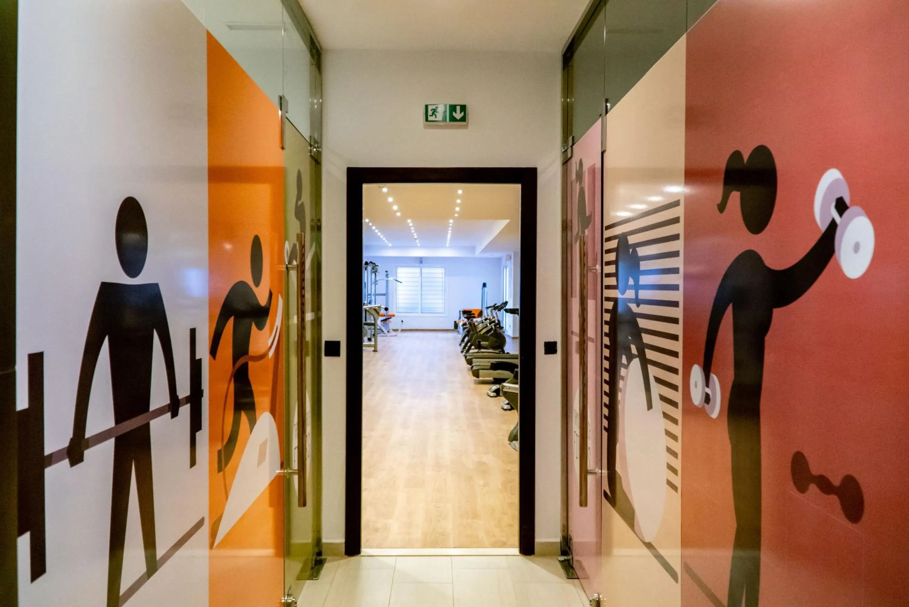 Fitness centre/facilities in Hôtel Tamuda Beach