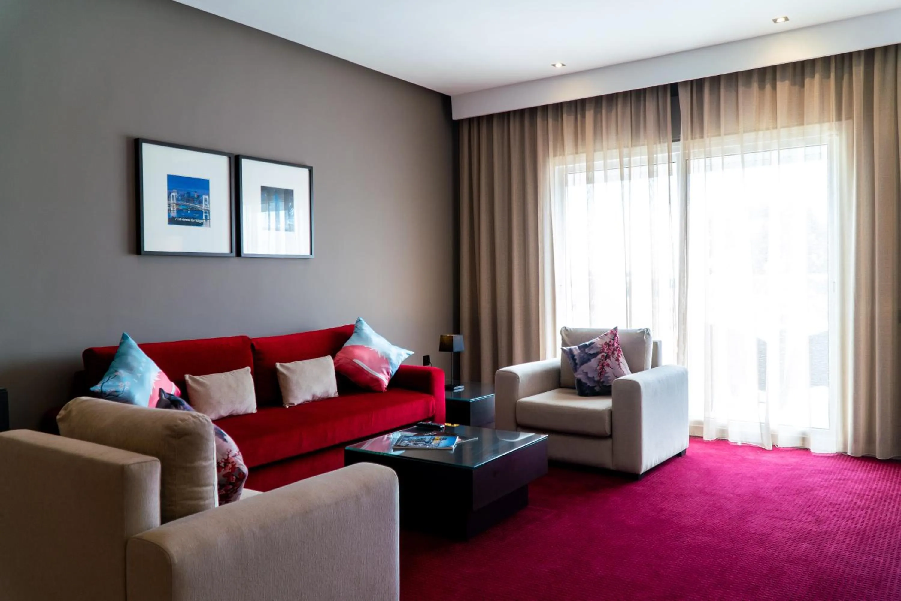 Living room in Hôtel Tamuda Beach