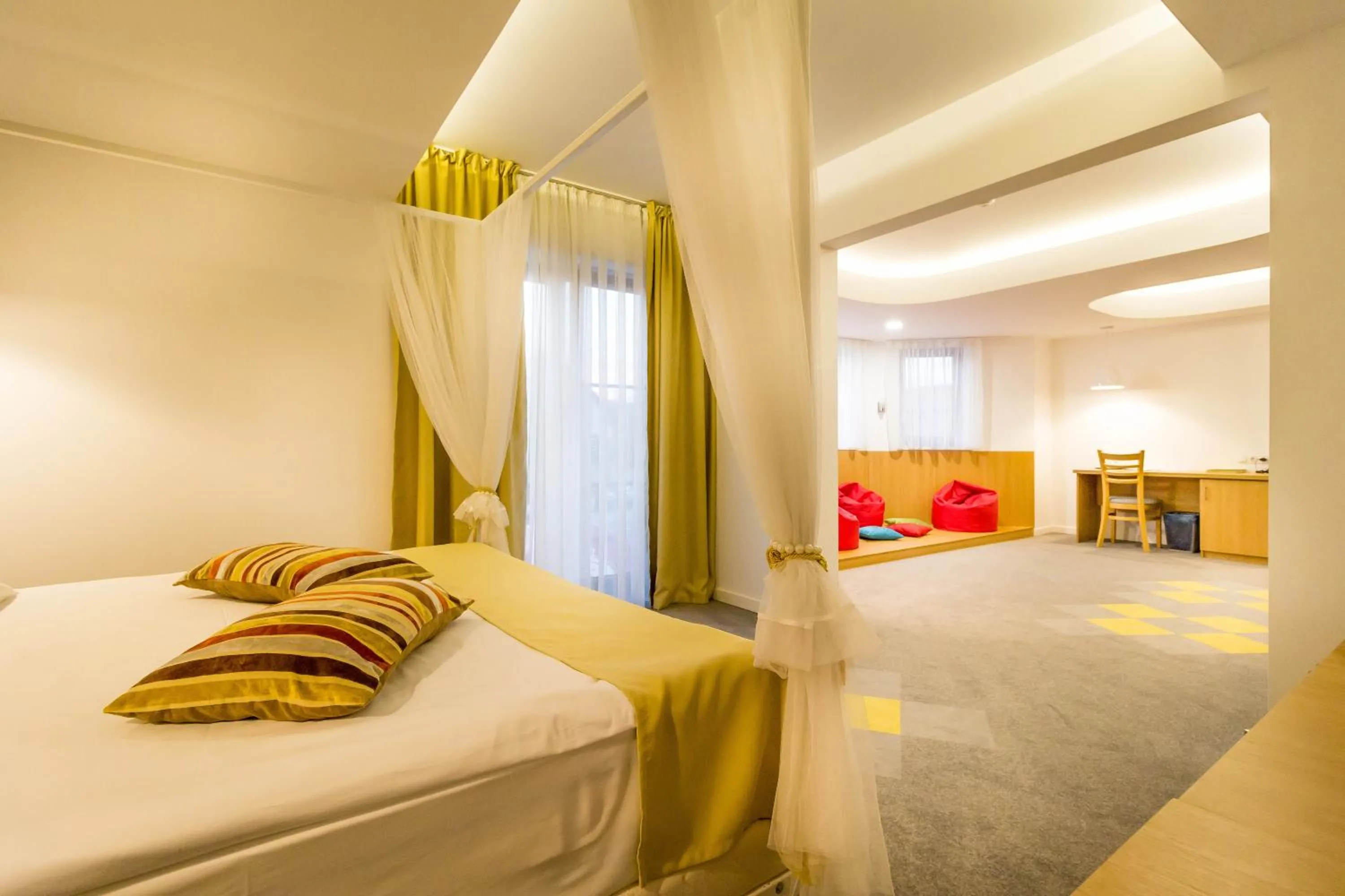 Bed in Horeum Boutique Hotel