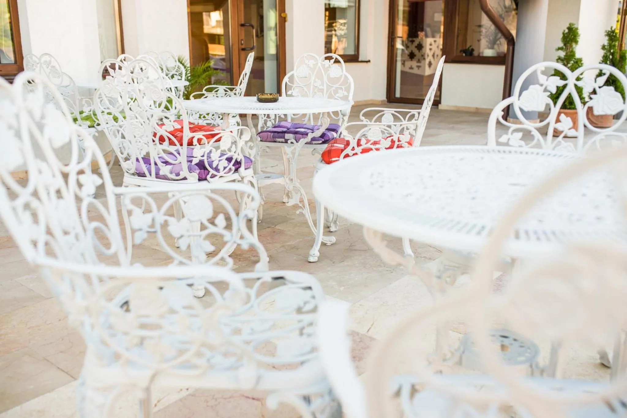 Patio in Horeum Boutique Hotel