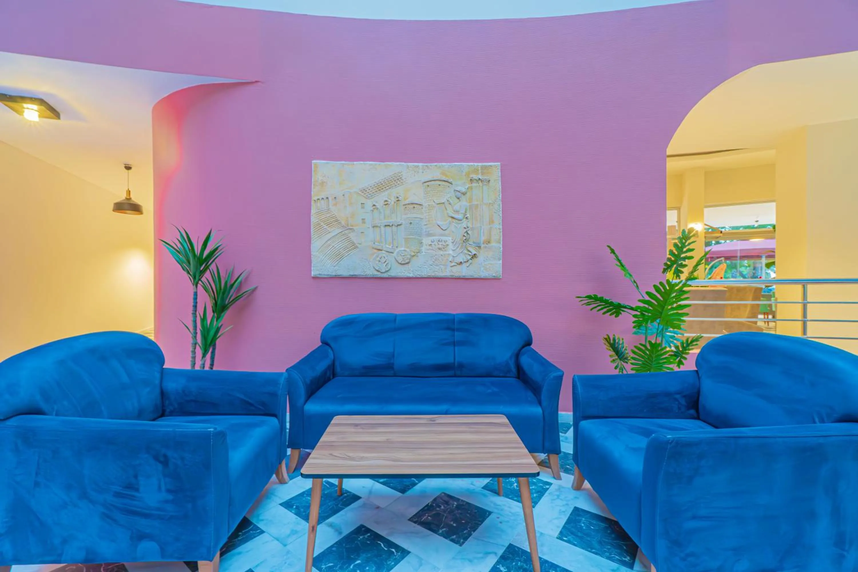 Seating area in Pyxis Point Hotel - All Inclusive