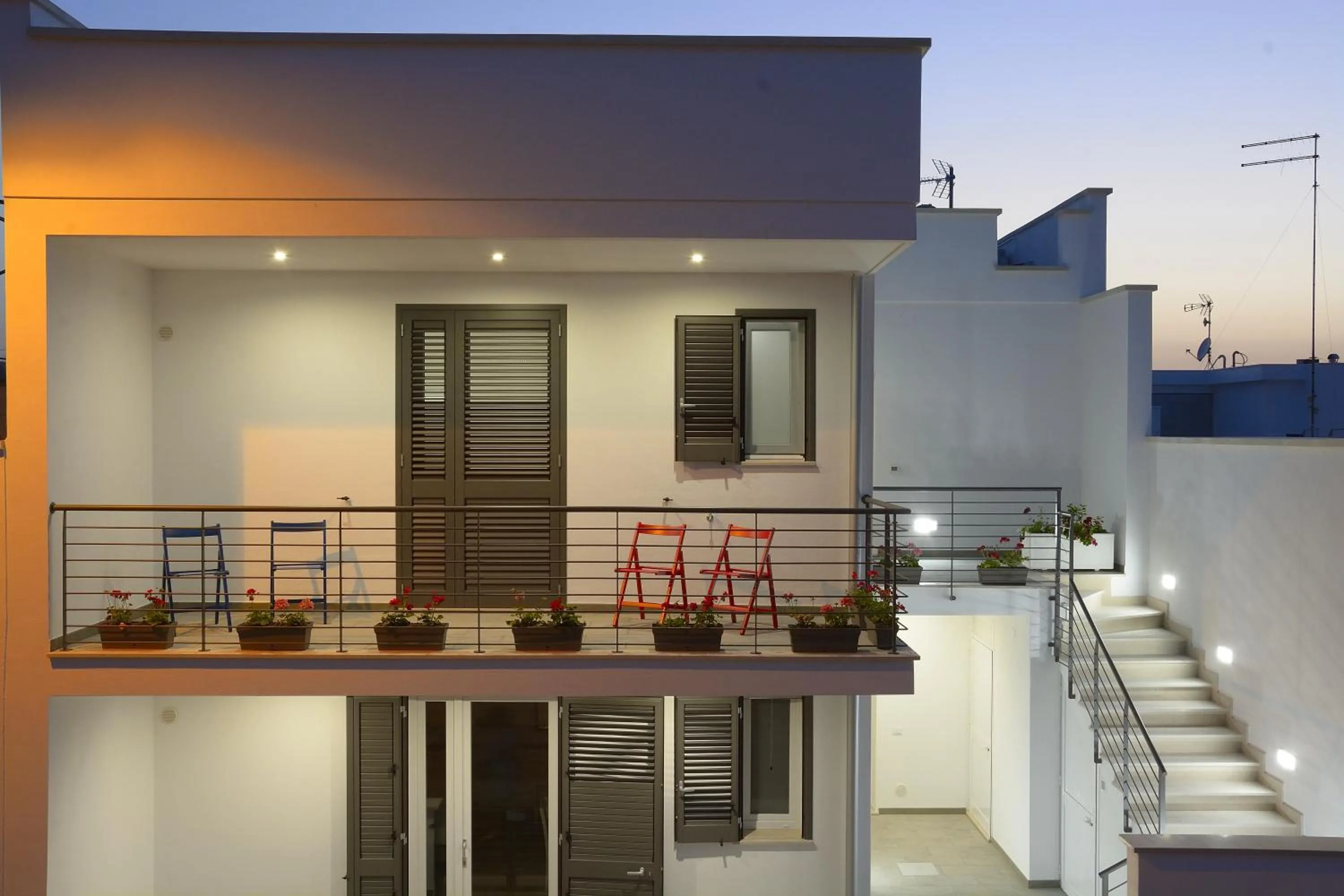 Facade/entrance in Baia Dell'Orso