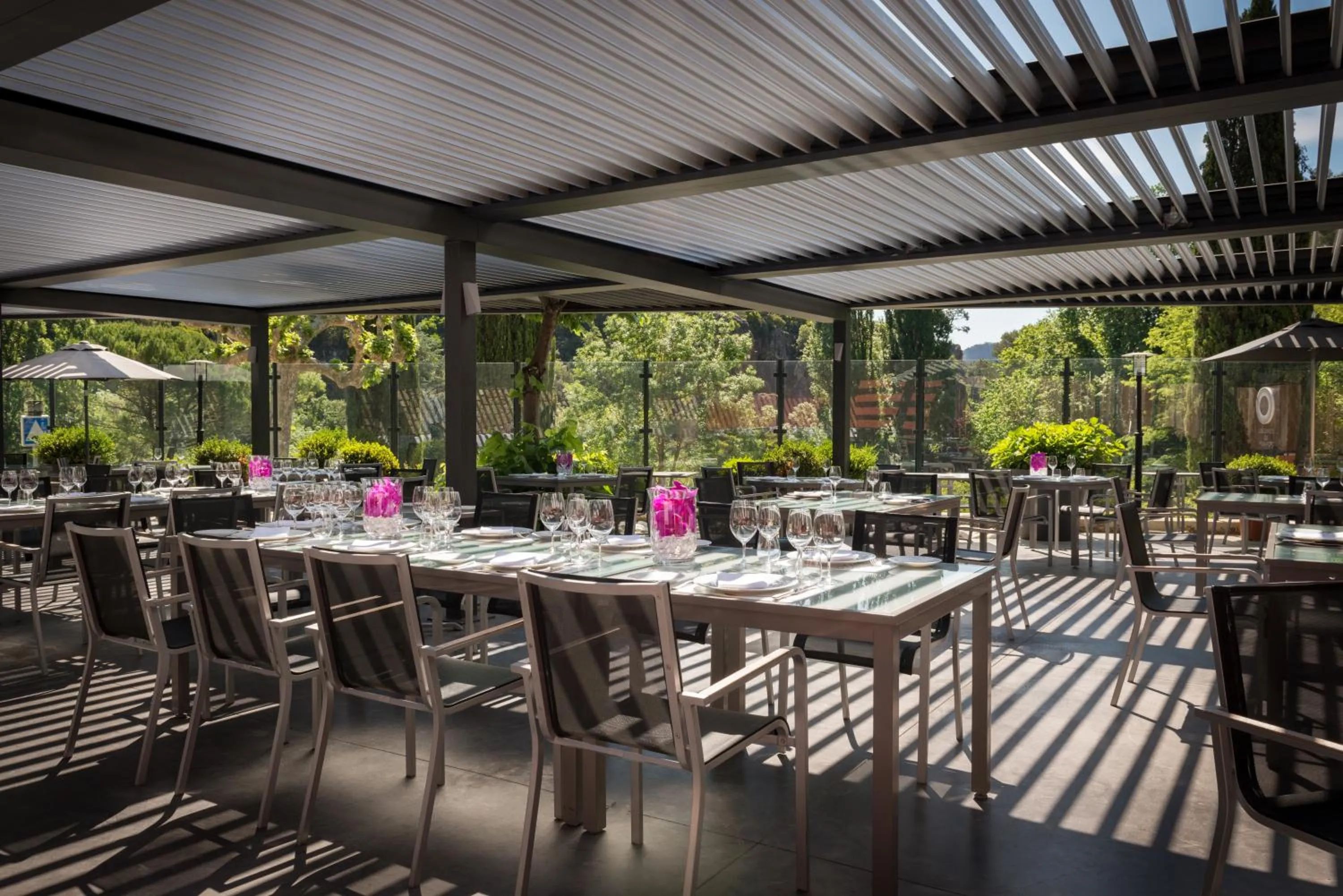 Patio in Hostellerie Les Gorges De Pennafort