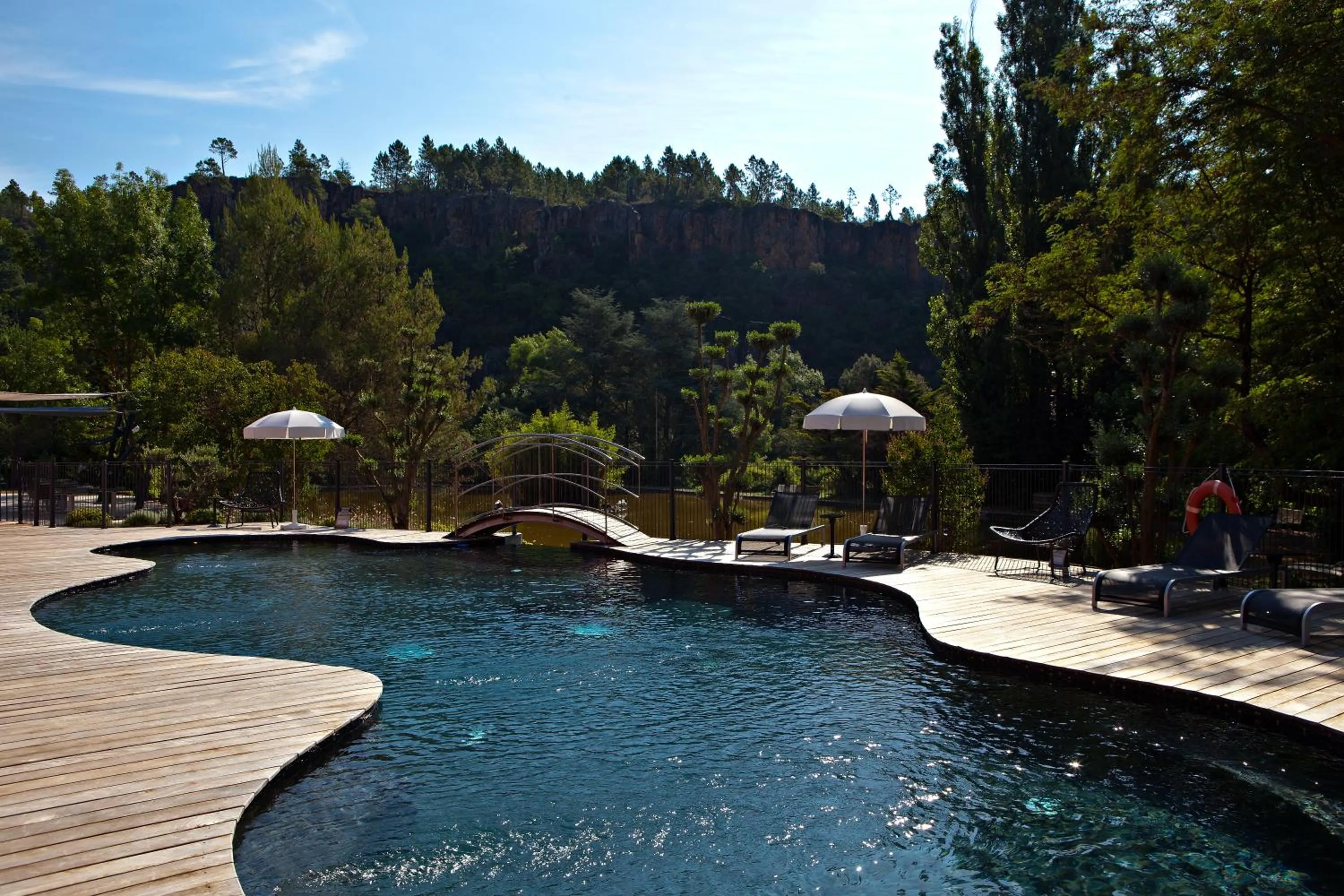 Swimming pool in Hostellerie Les Gorges De Pennafort