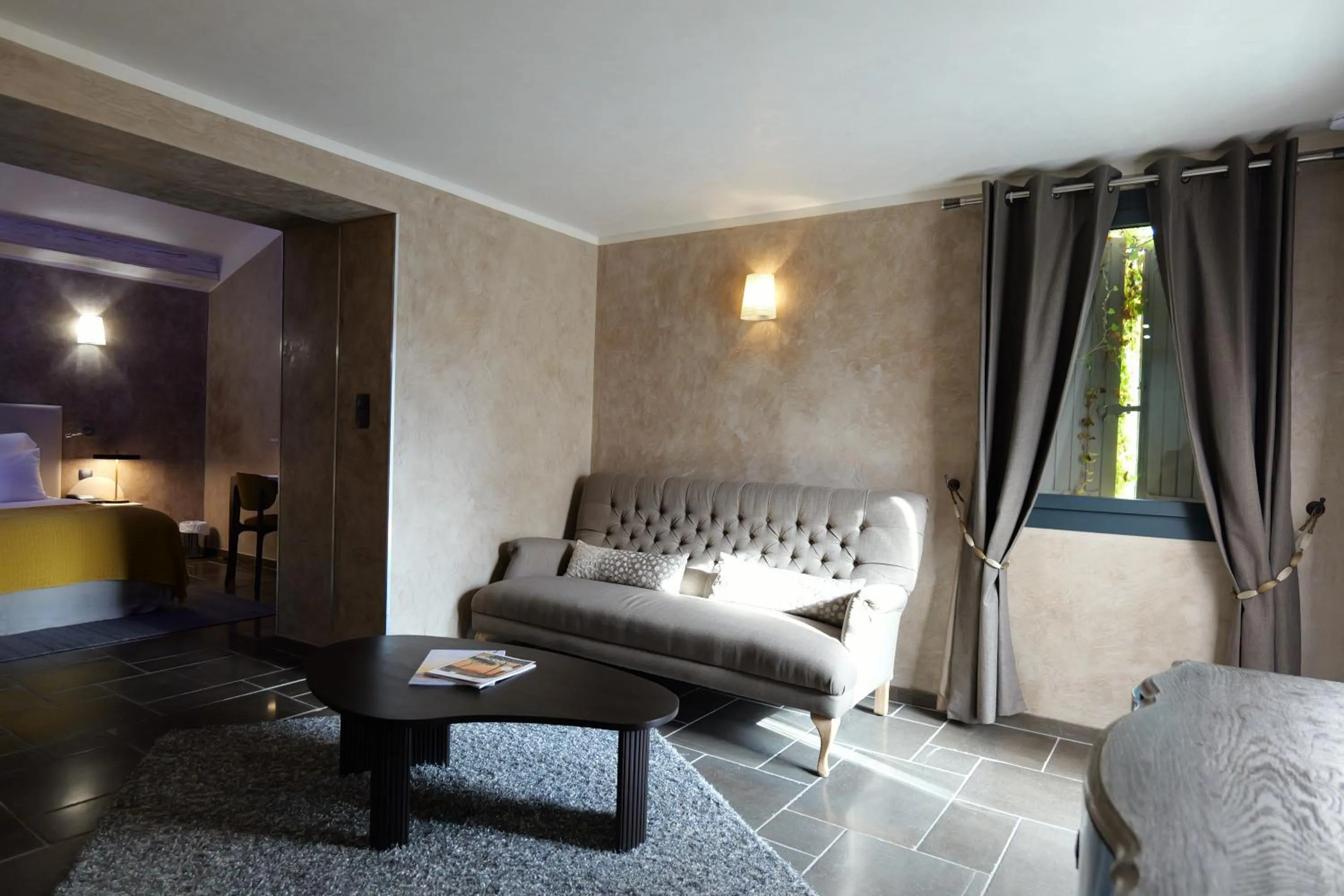 Bed in Hostellerie Les Gorges De Pennafort