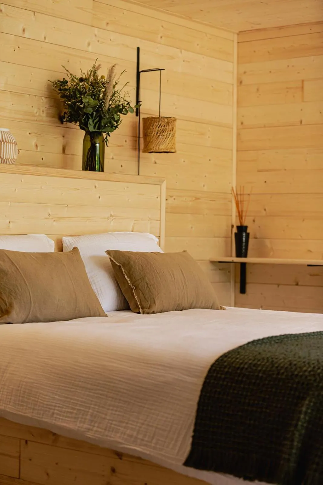 Bed in Les Lodges de Malbrough