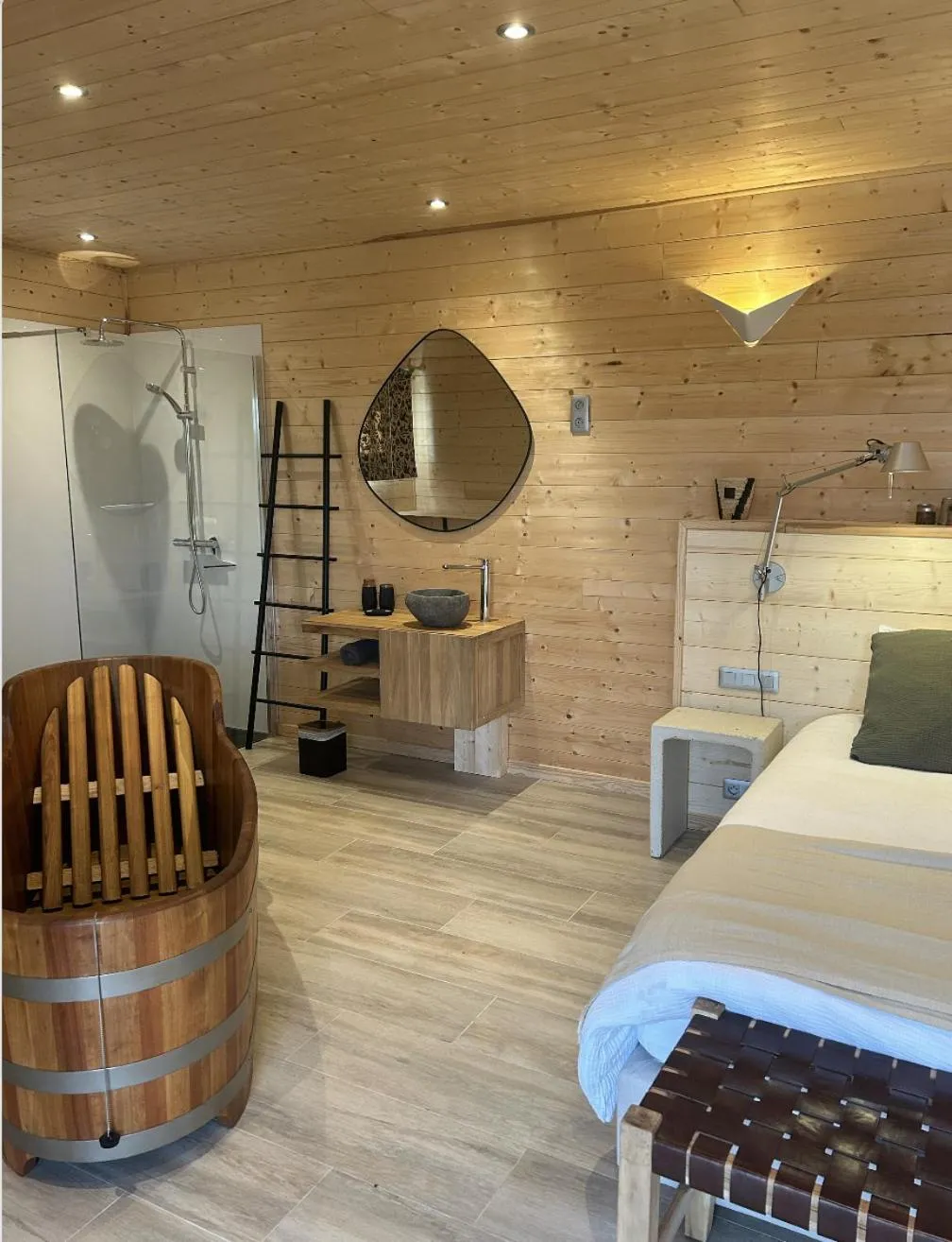 Bed in Les Lodges de Malbrough