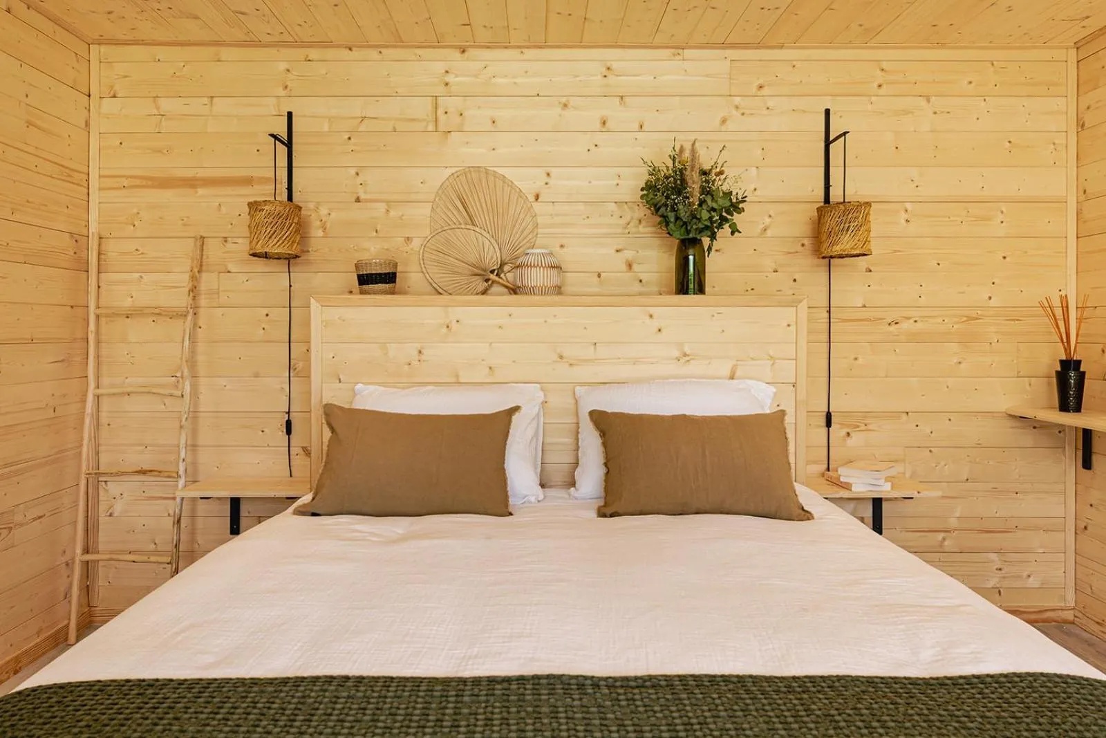 Bed in Les Lodges de Malbrough