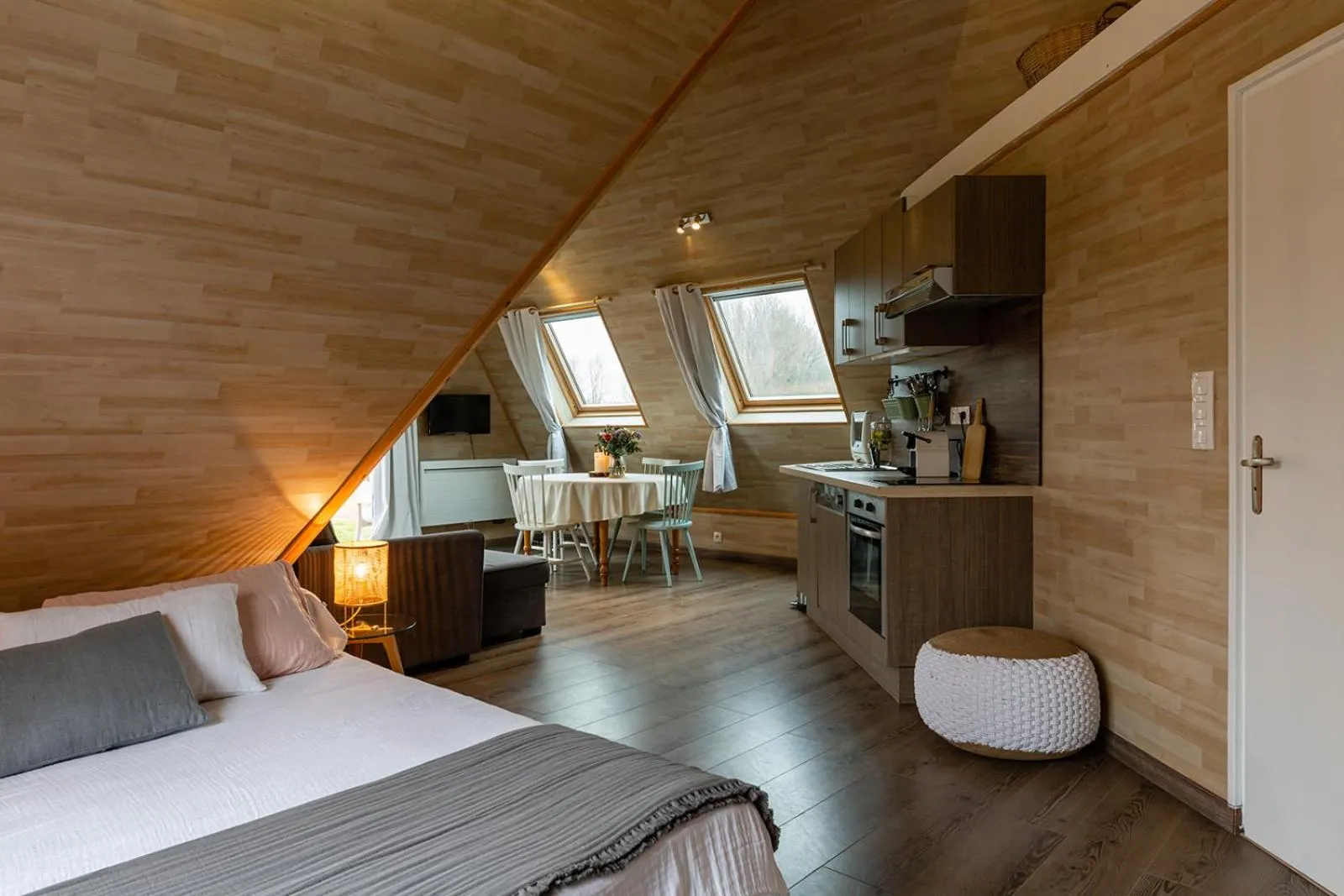 Bed in Les Lodges de Malbrough