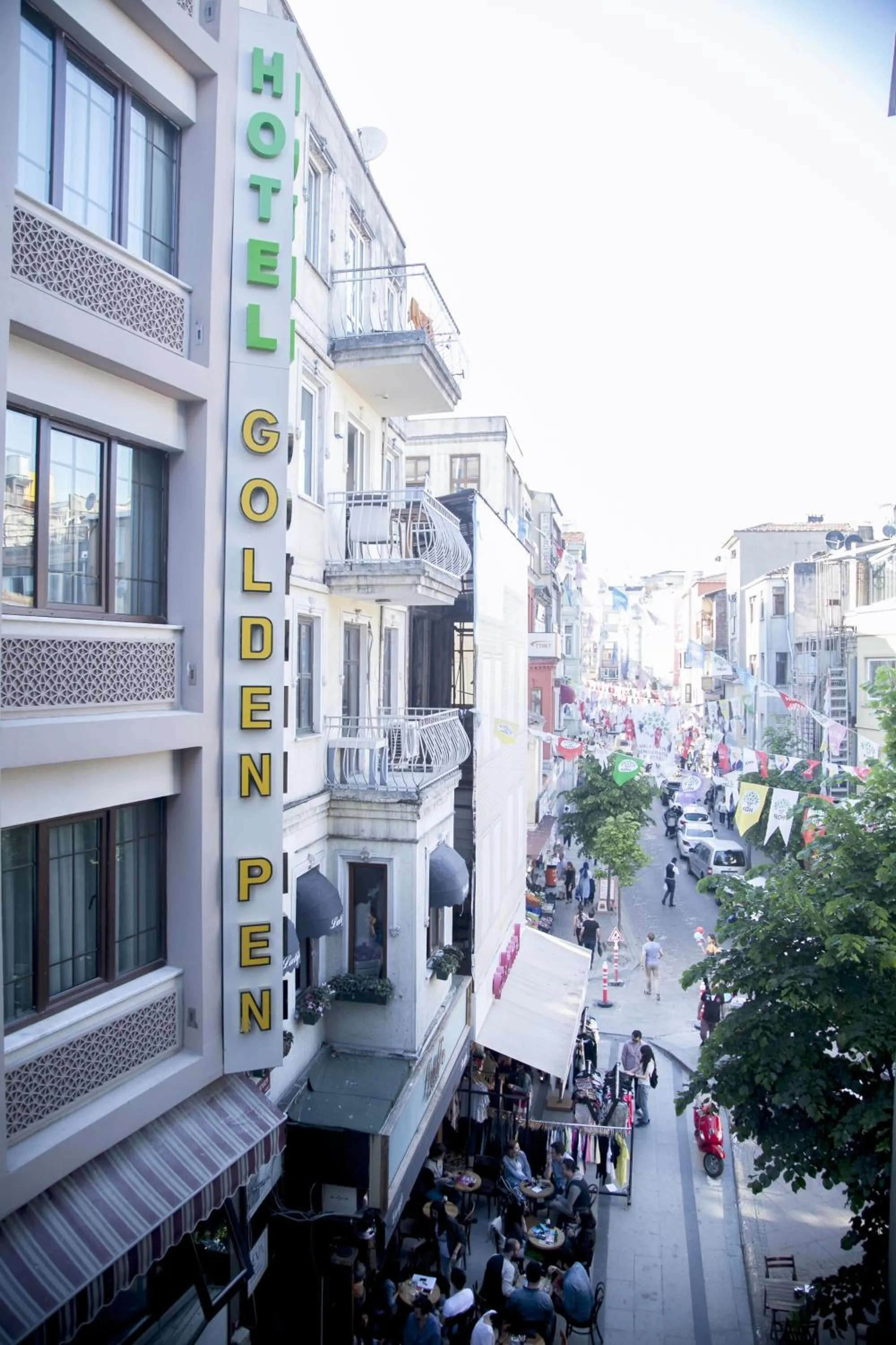 Property building in Golden Pen Hotel