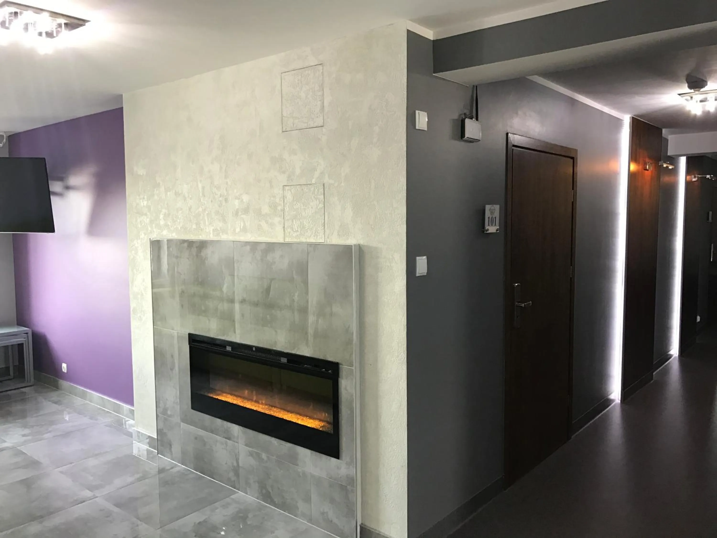 Communal lounge/ TV room in Ośrodek Wypoczynkowy Bankowy