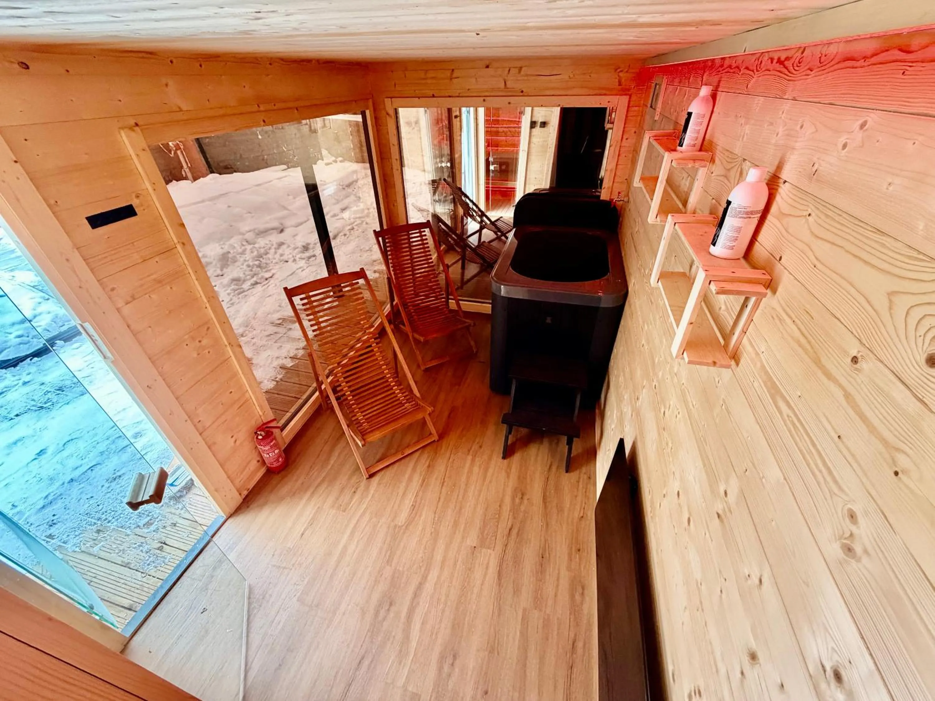 Sauna in Ośrodek Wypoczynkowy Bankowy