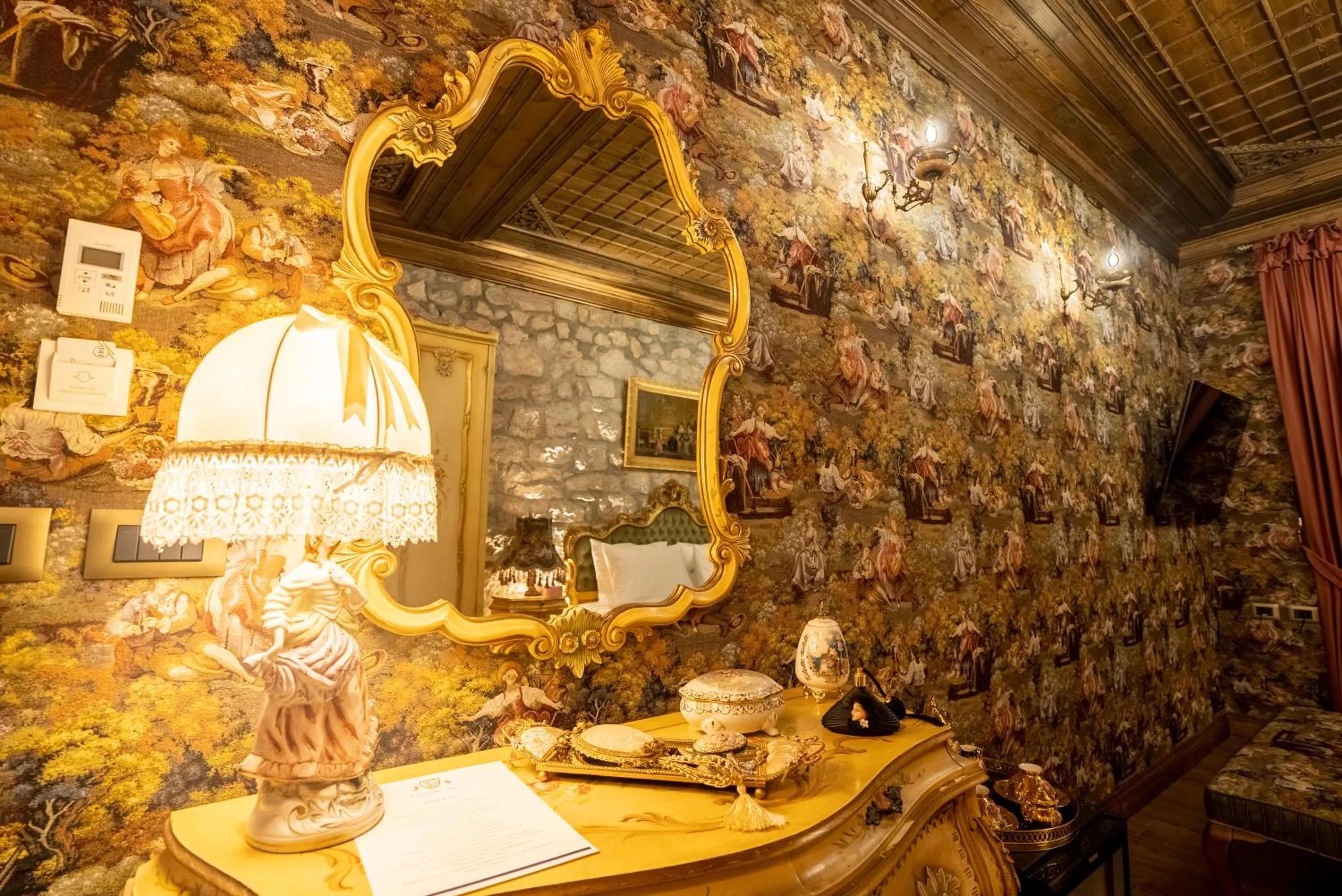 Decorative detail in Castle Boutique Hotel