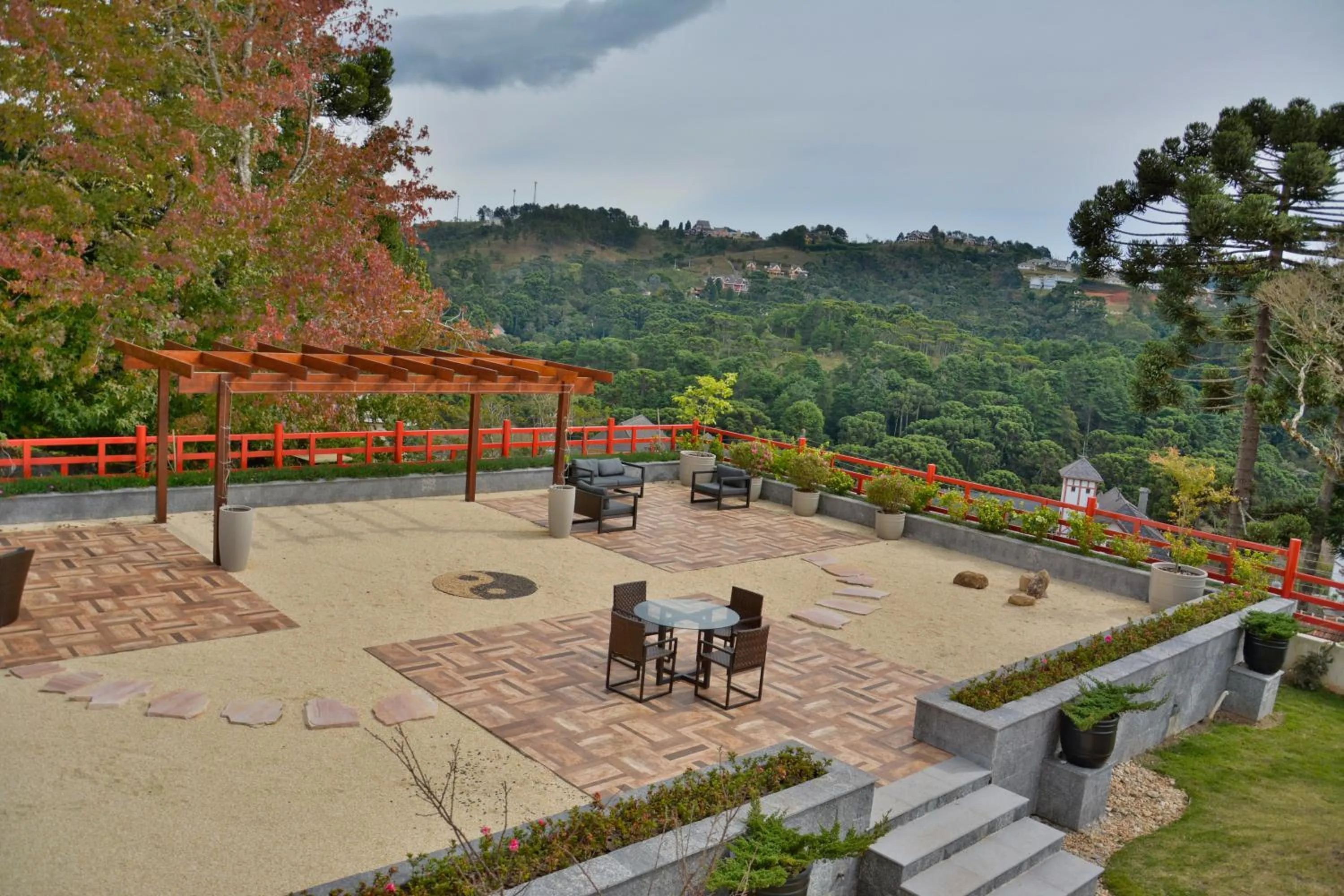 Garden in Matsubara Pousada