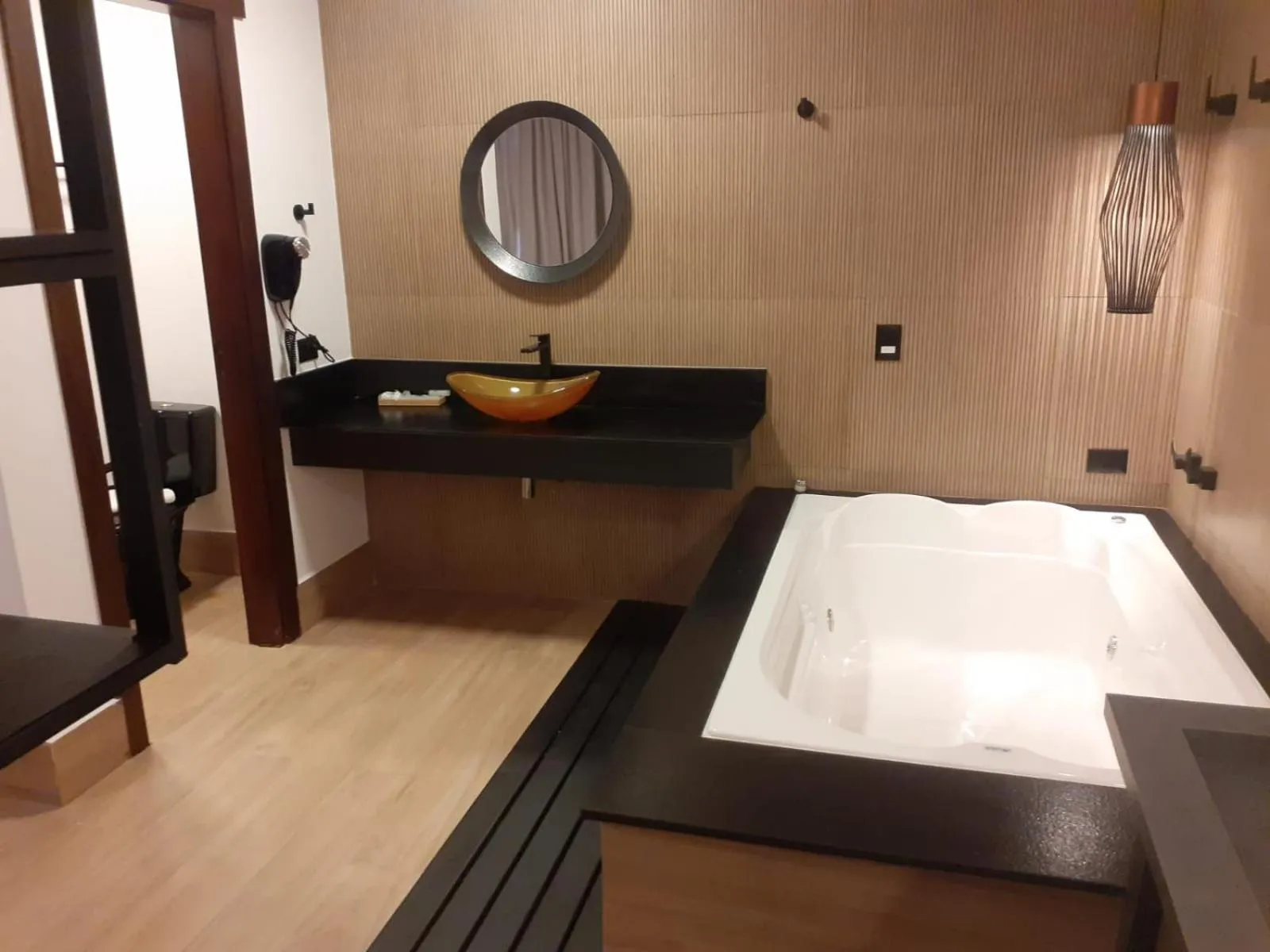 Bathroom, Bed in Matsubara Pousada