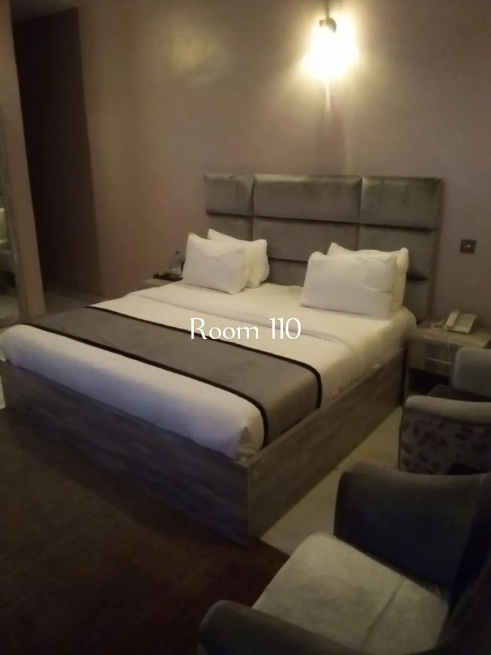 Bed in La VOD Hotel