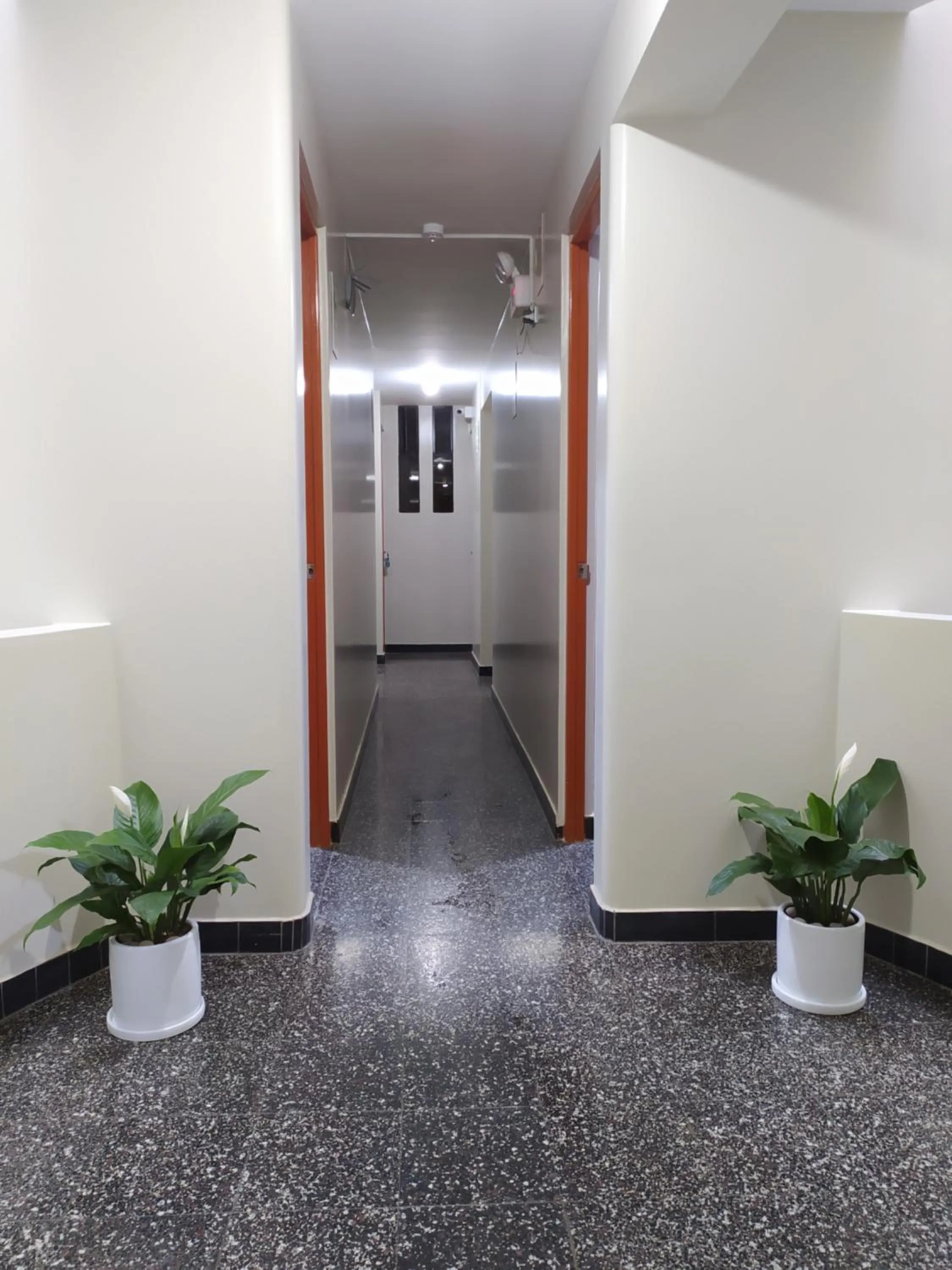 Inner courtyard view in Hospedaje Kava