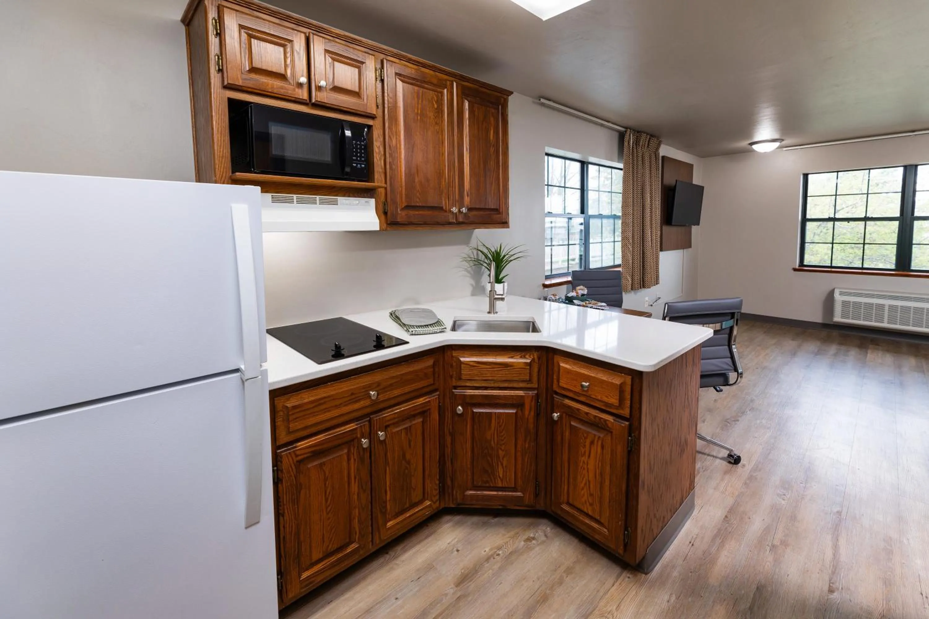 Kitchen or kitchenette in Extended Stay Airport
