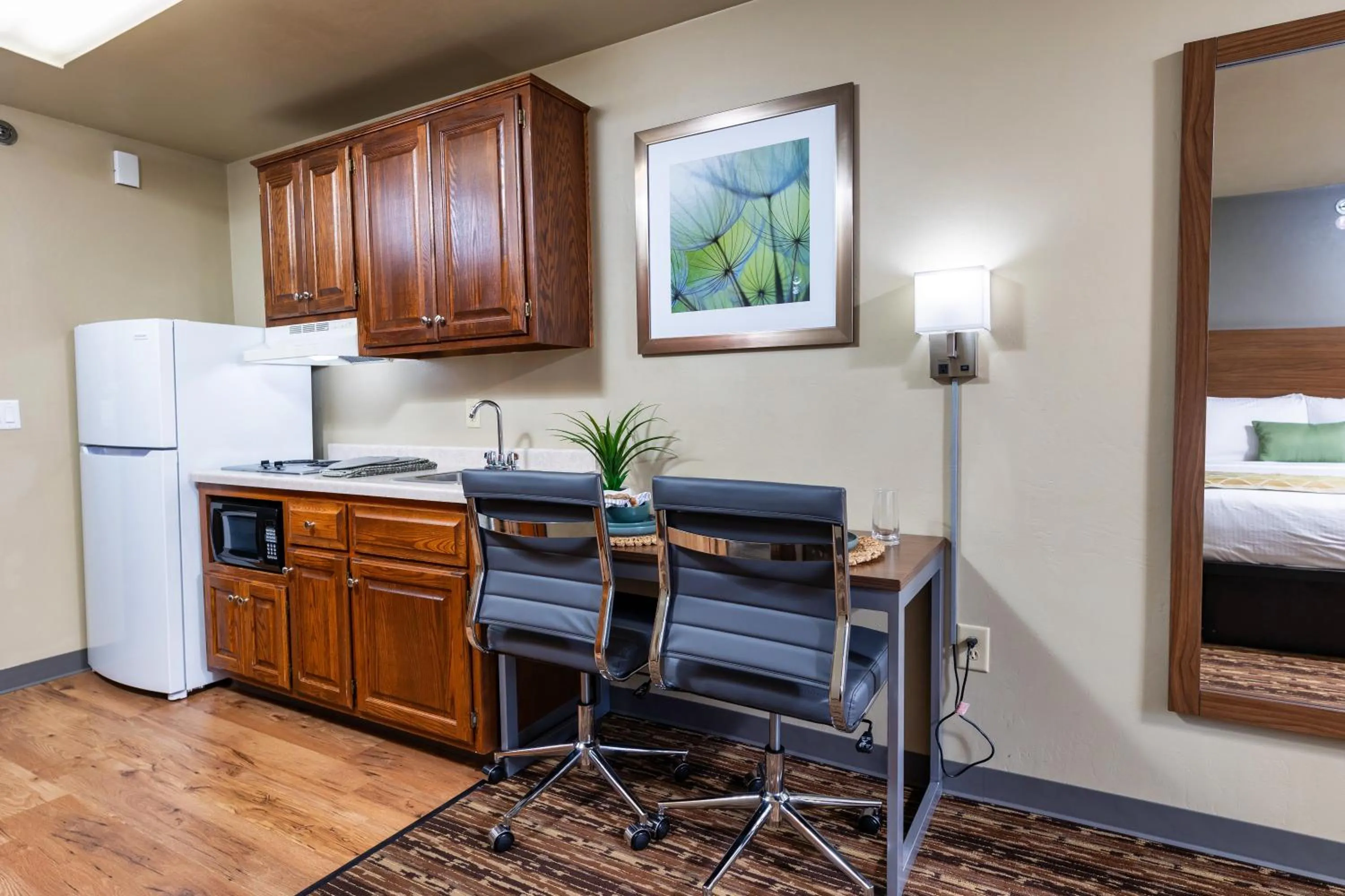 Kitchen or kitchenette in Extended Stay Airport