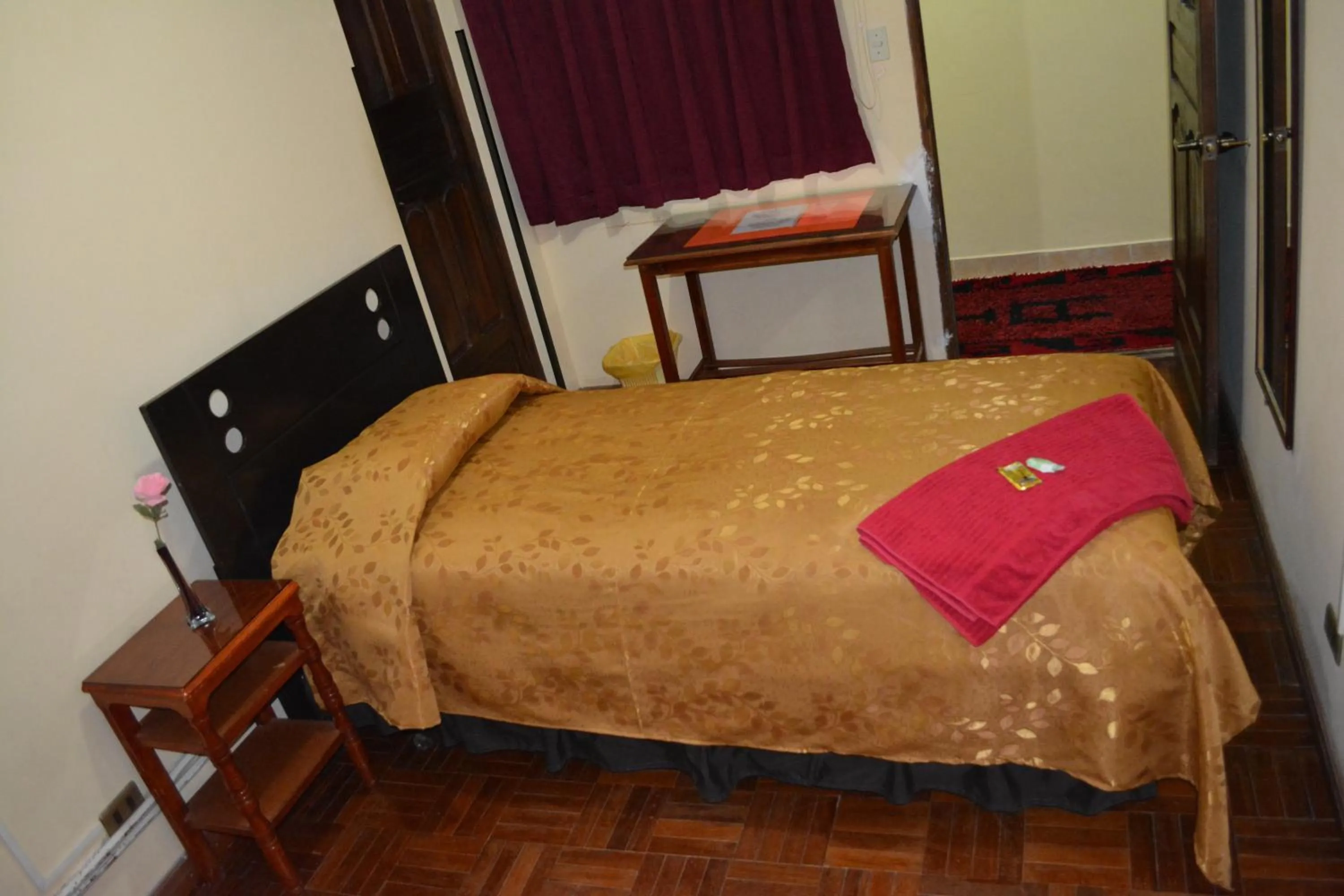 Bed in Julia Plaza Hotel