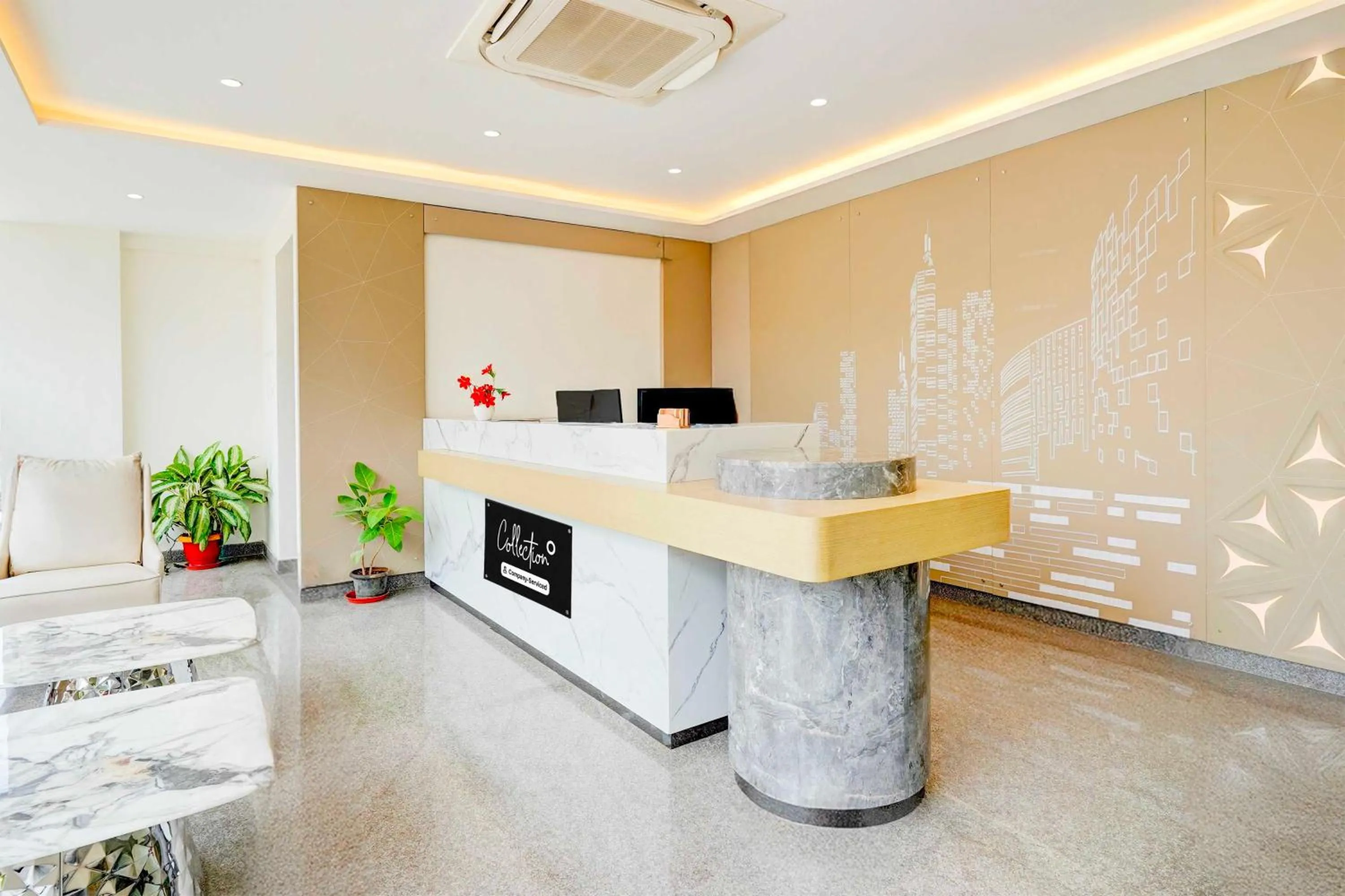 Lobby or reception in Collection O Bangalore Brookefield Mall