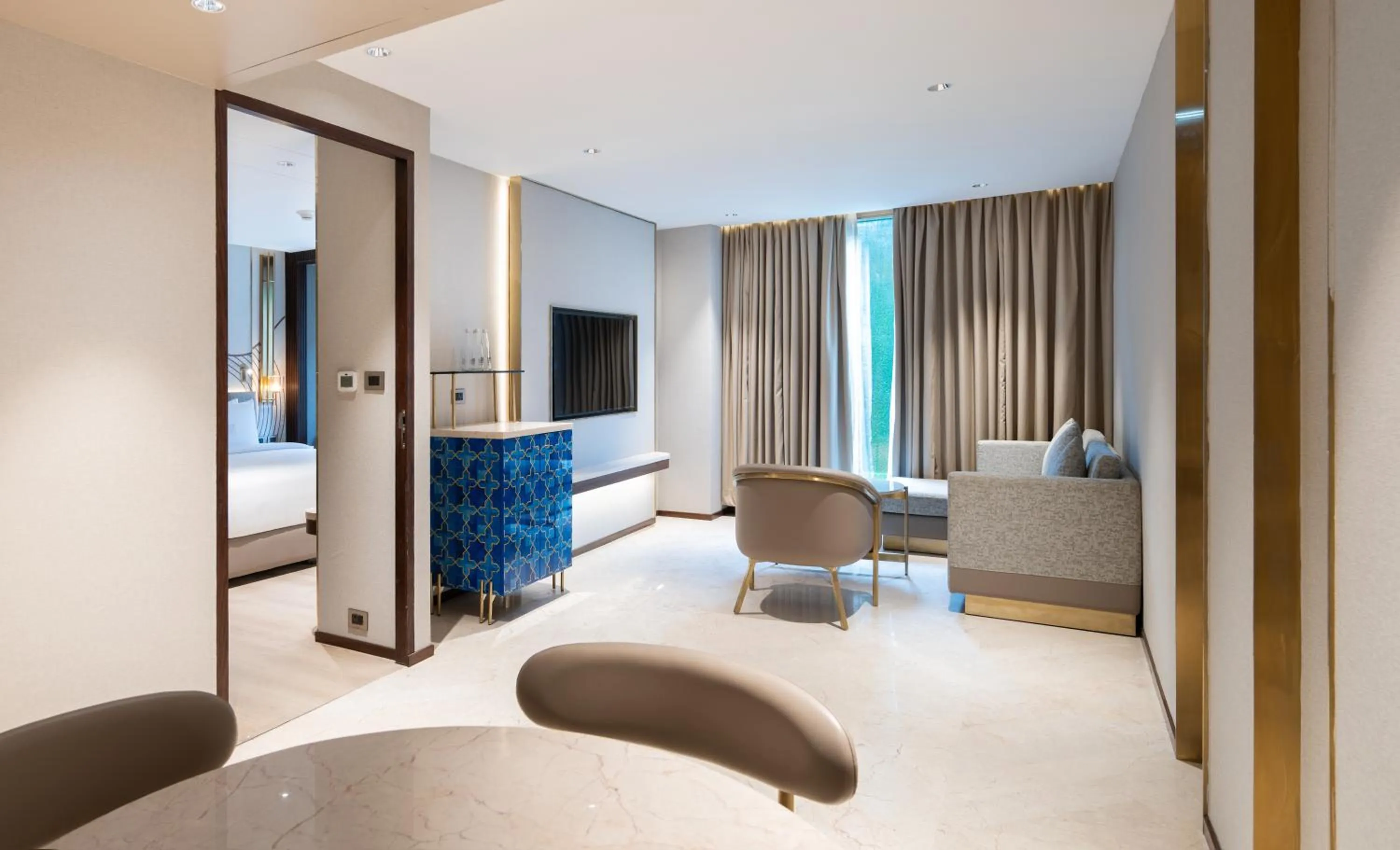 Bedroom, Bed in Merlis Hotel Coimbatore