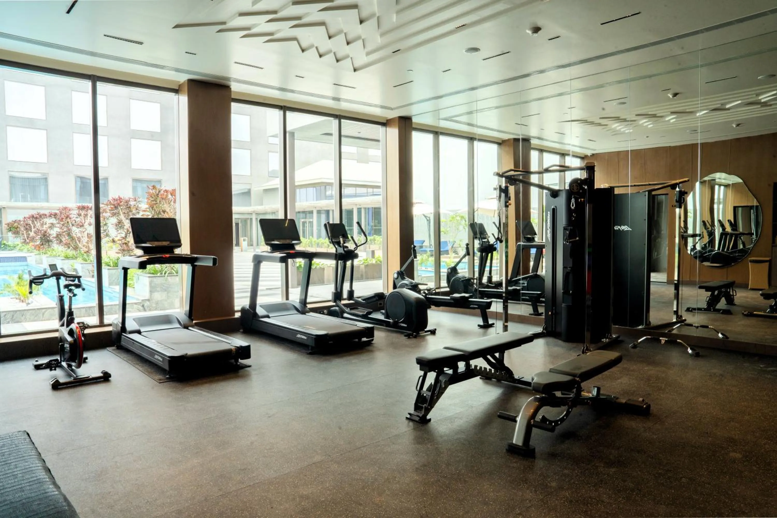Fitness centre/facilities in Merlis Hotel Coimbatore