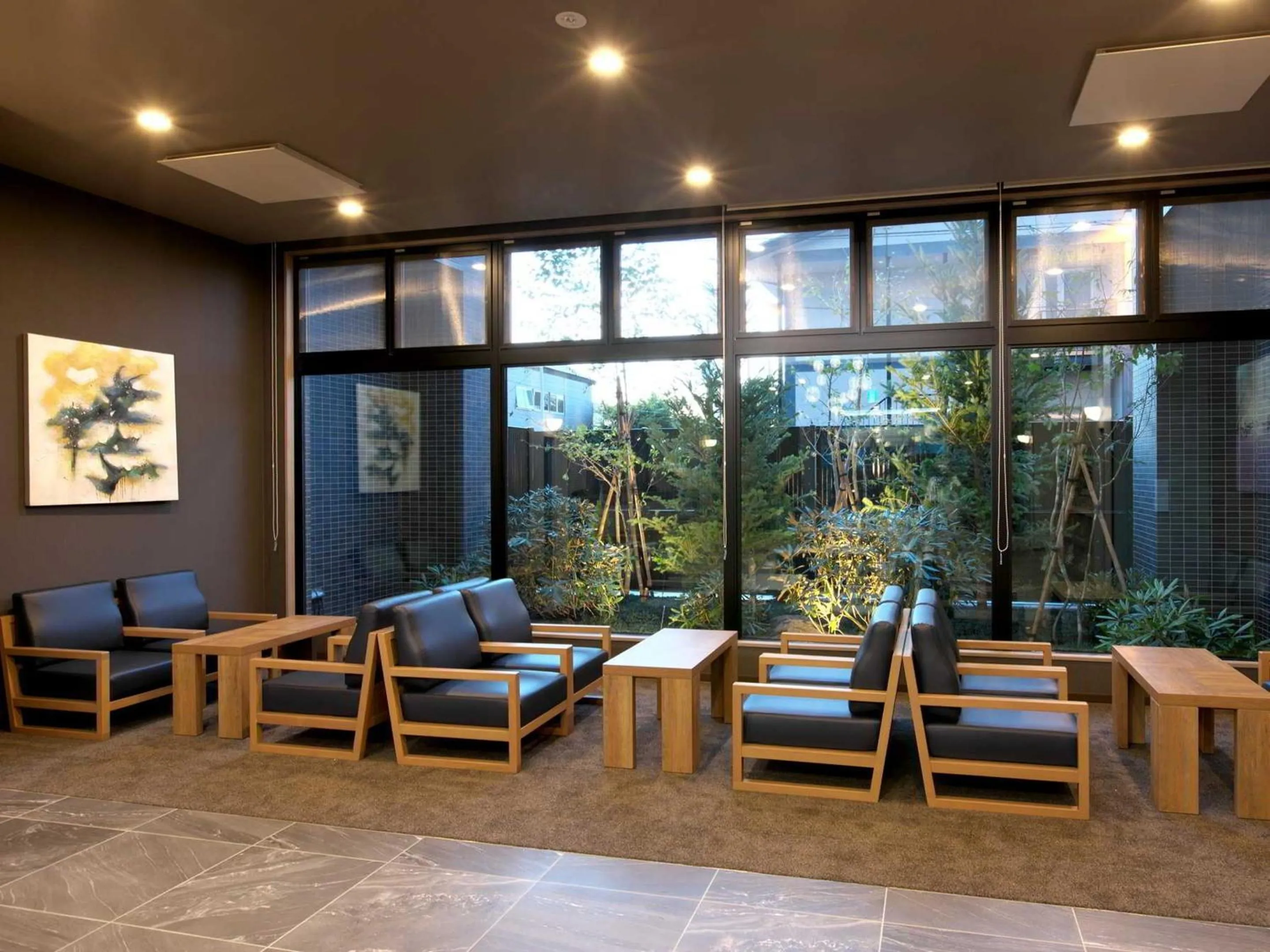 Lobby or reception in Hotel Route Inn Grand Misawa-EAST COURT
