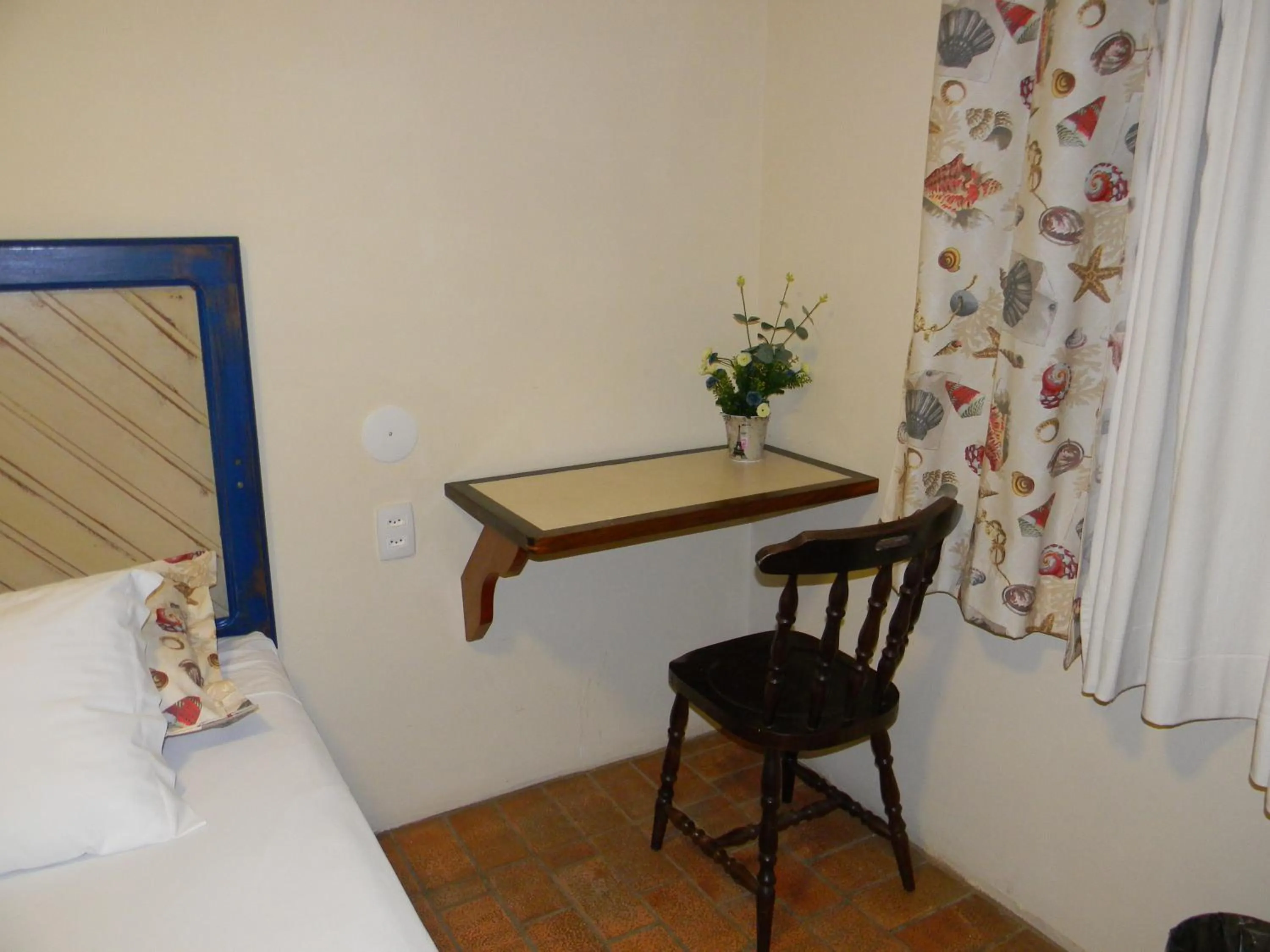 Bed in Pousada Recanto da Prainha