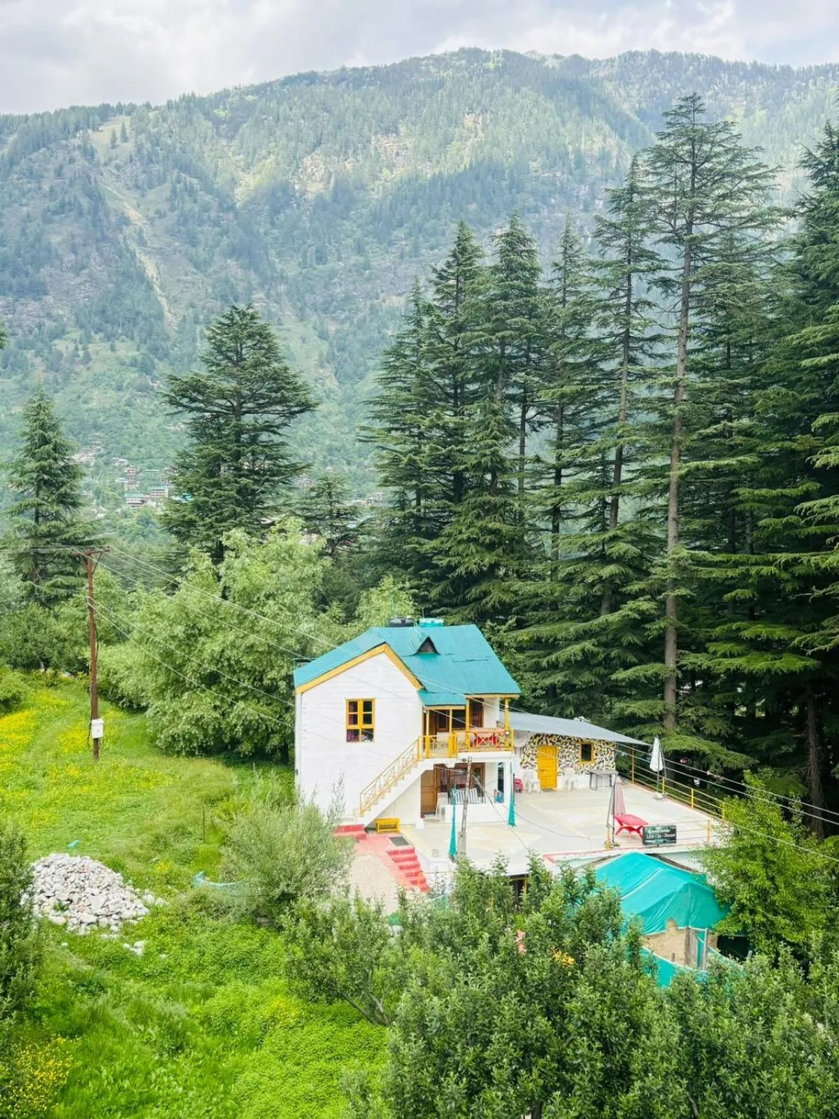 Mountain view in Asha Cottage